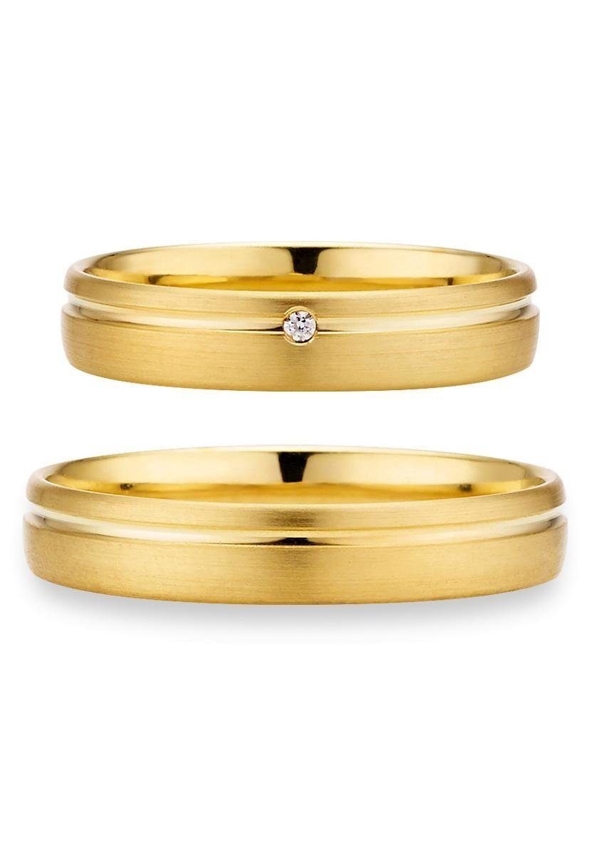 Phönix Trauring Schmuck Geschenk Gold 333 Trauring Ehering LIEBE versch. Varianten, Made in Germany, wahlweise mit oder ohne Brillant