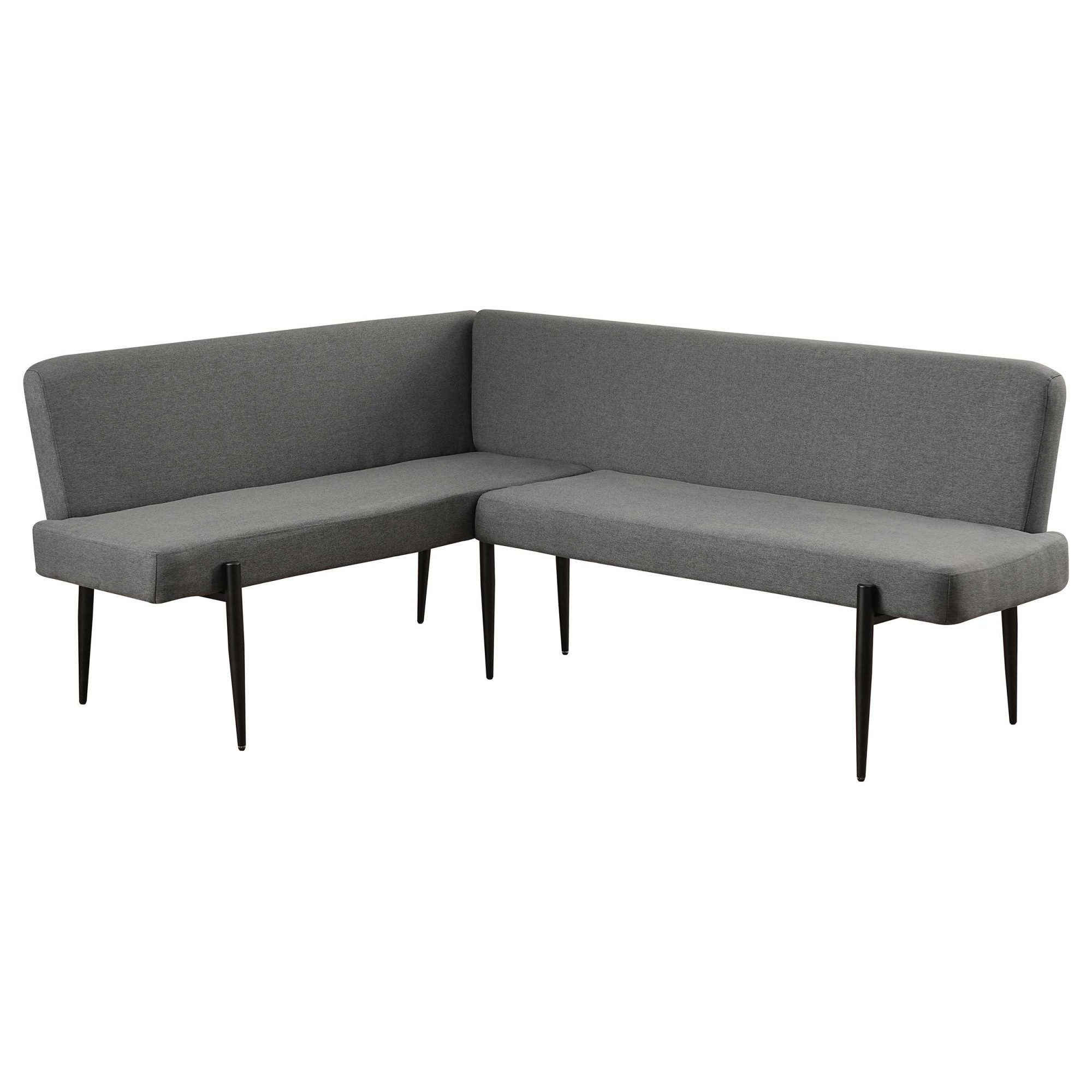 OTTO home Eckbank Frida, Federkern, pflegeleichtem Velours oder Webstoff Bezug, Breite 210 cm