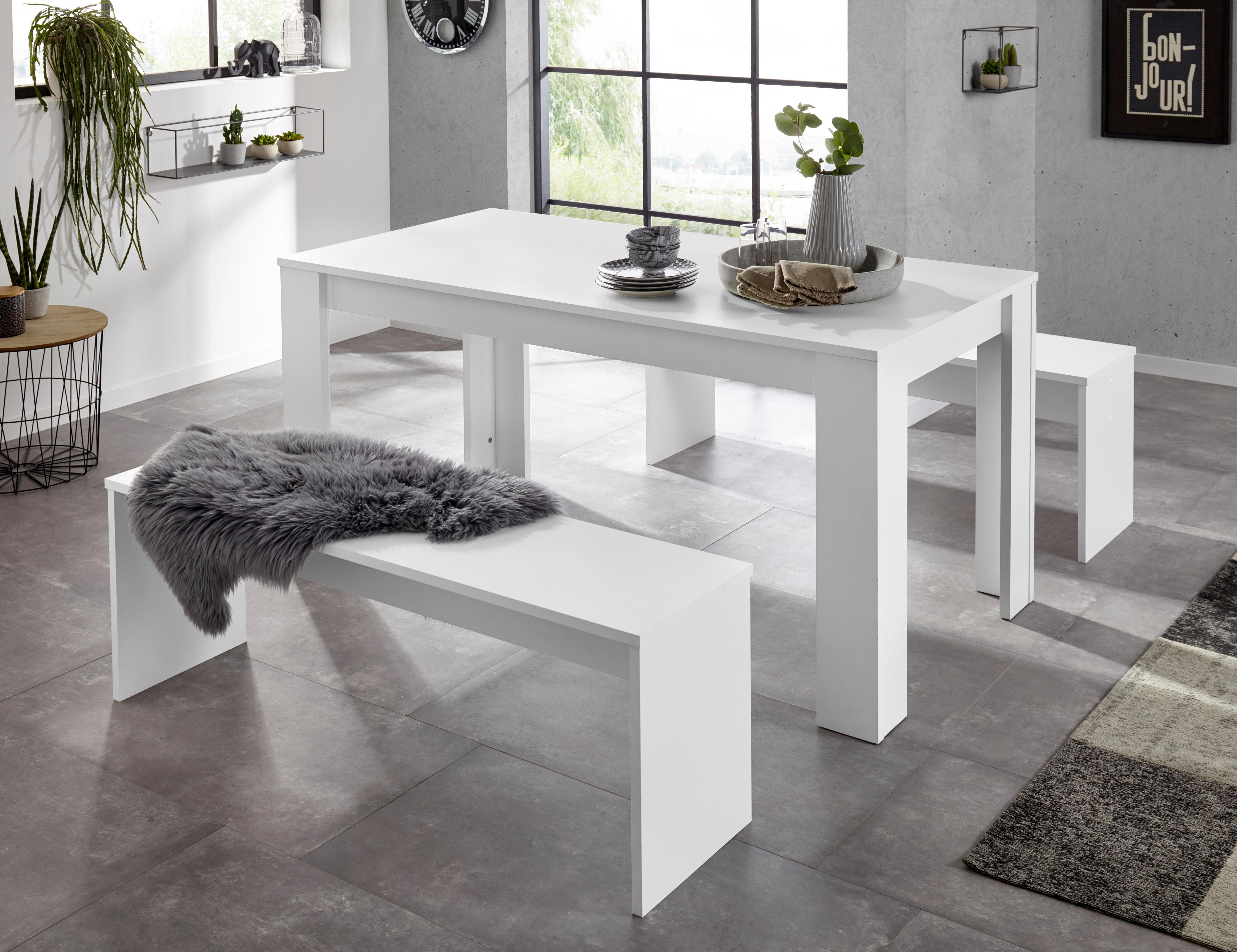 Essgruppe, (Set, 3 tlg), 1 Tisch und 2 Sitzbänke online kaufen | OTTO Essgruppe, (Set, 3 tlg), 1 Tisch und 2 Sitzbänke online kaufen | OTTO