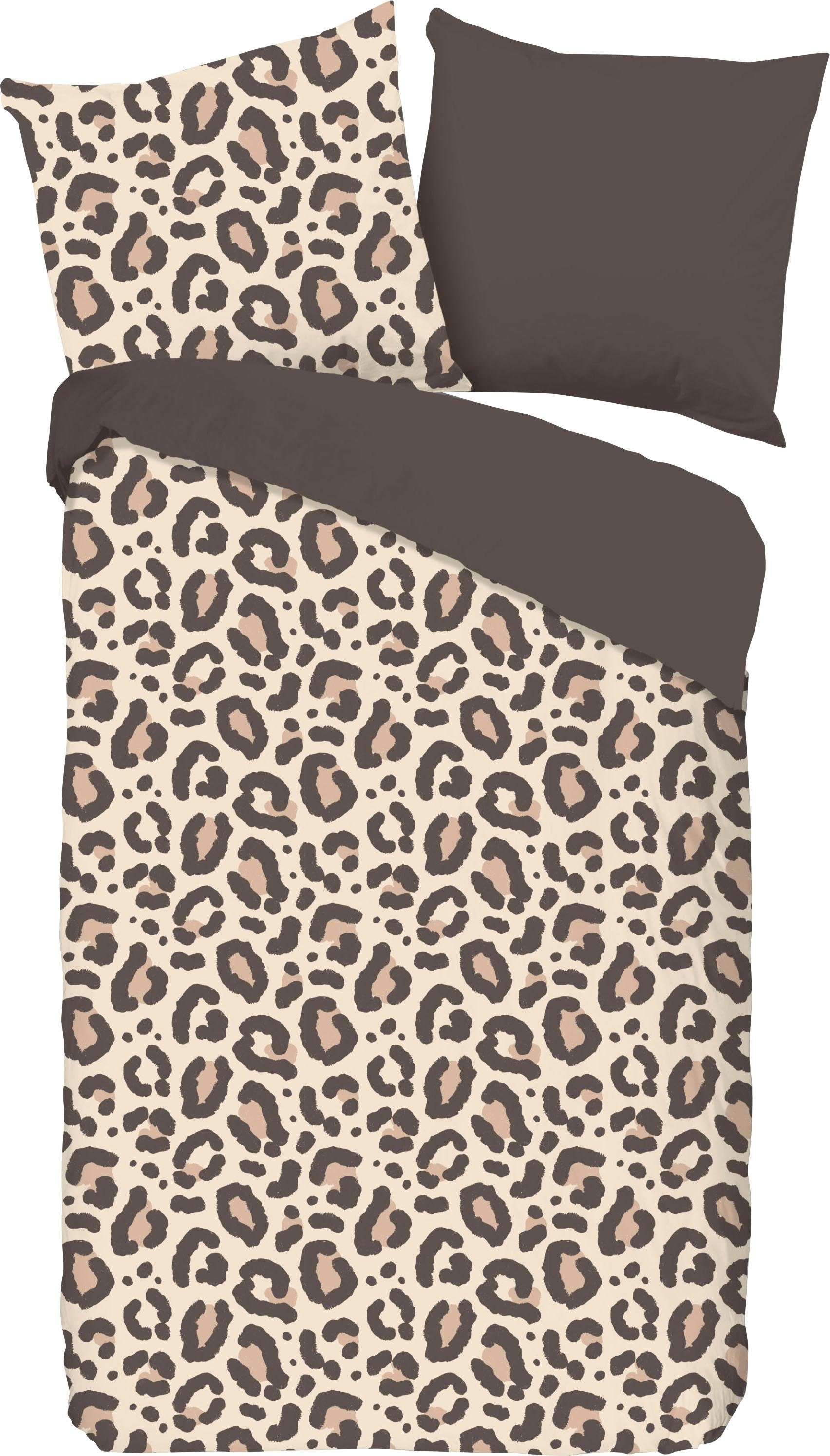 Wendebettwäsche »Jessie«, PURE luxury collection, Leopardenmuster