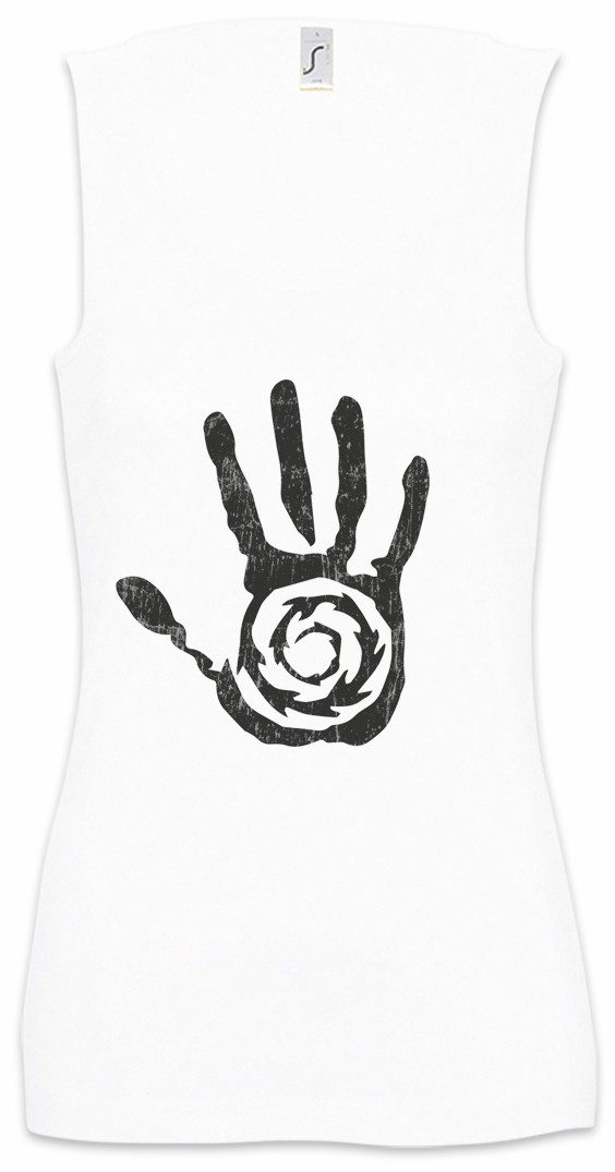 Tanktop Azgeda Symbol Ärmelloses Damen T-Shirt The Commander Clan Clarke 100