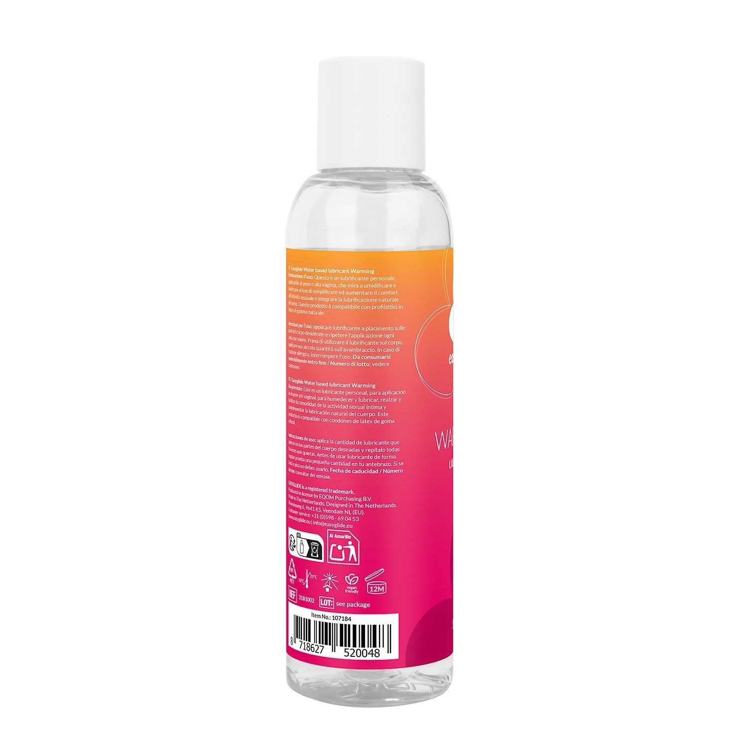 EasyGlide Gleitgel EasyGlide Wärmendes Gleitgel – Gleitmittel auf Wasserbasis mit Wärmend