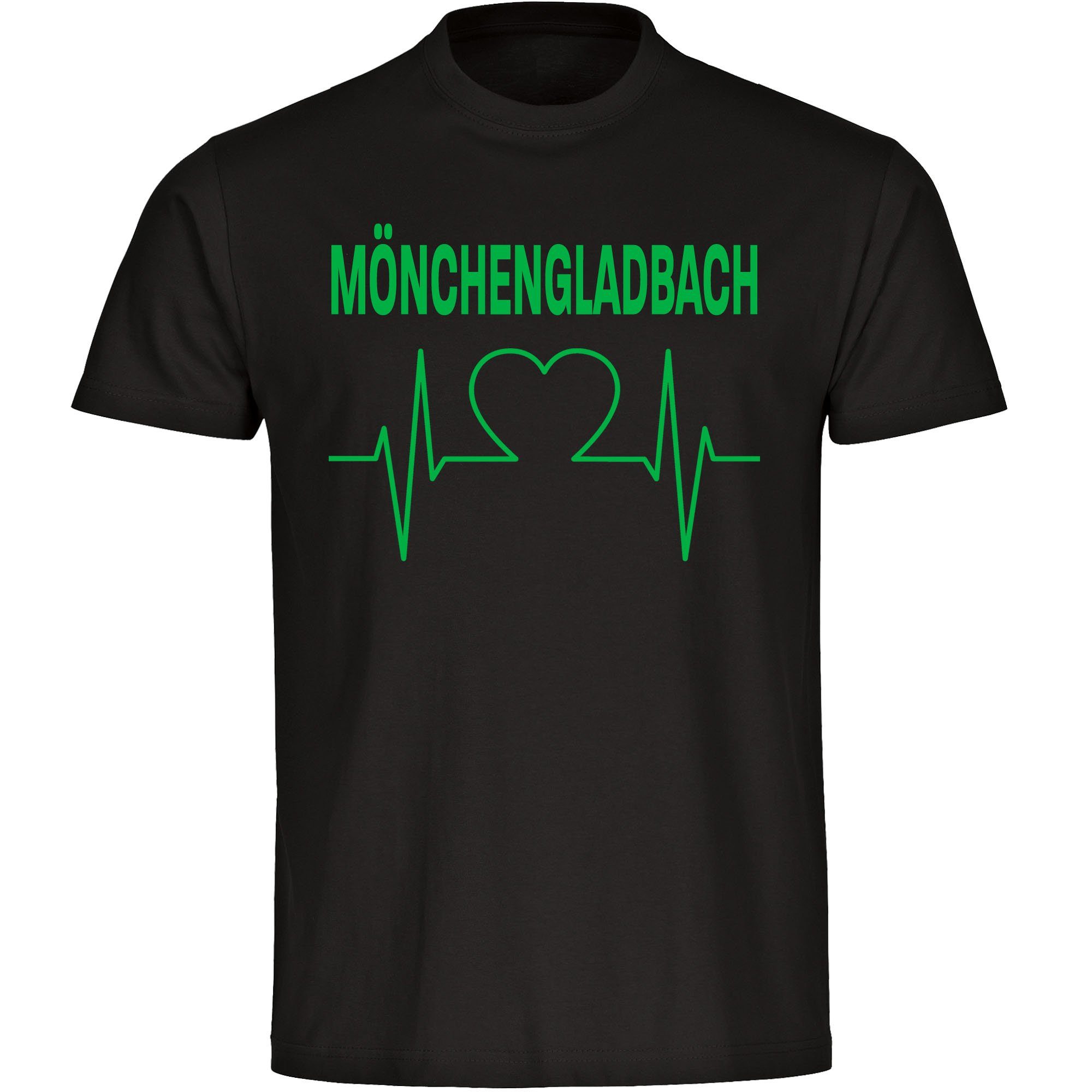 T-Shirt Herren Mönchengladbach - Herzschlag - Männer