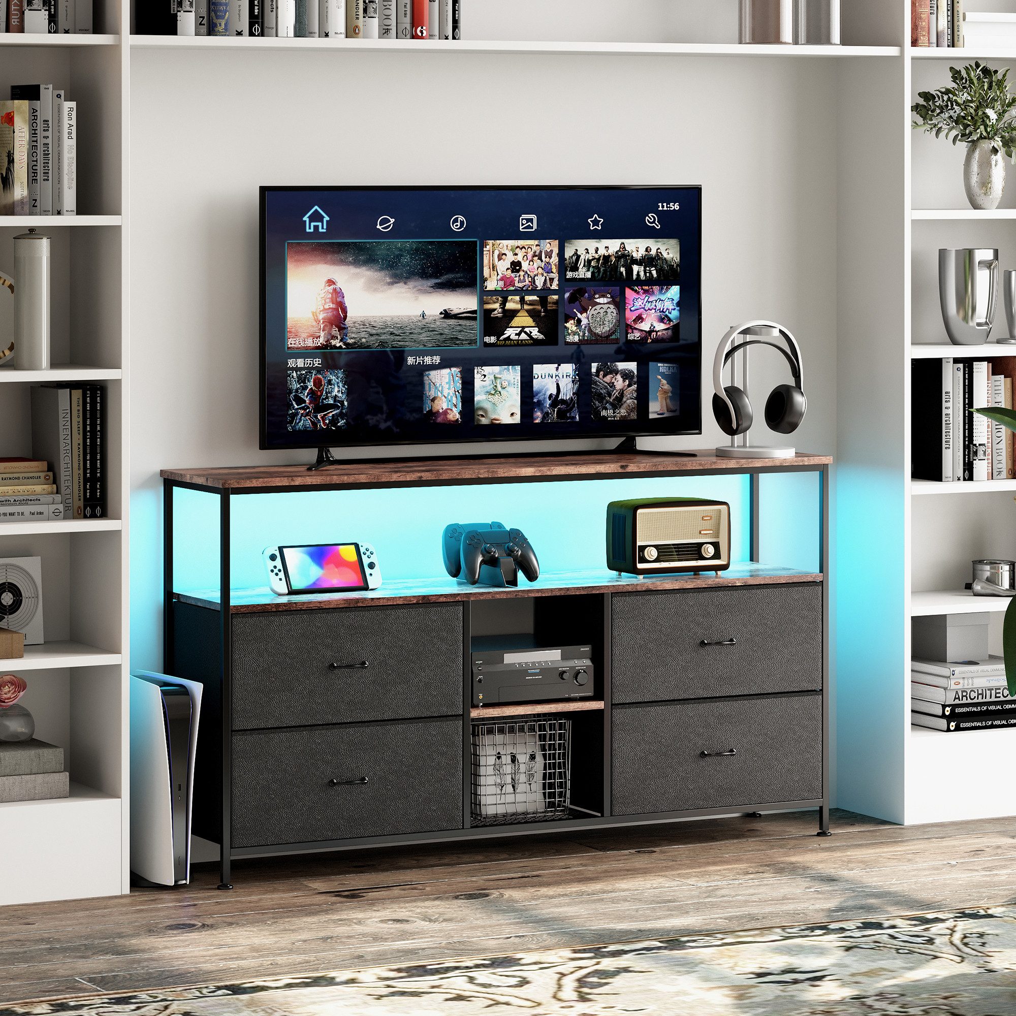 Furnishings Home Sideboard Kommode Ablagetisch LED günstig online kaufen