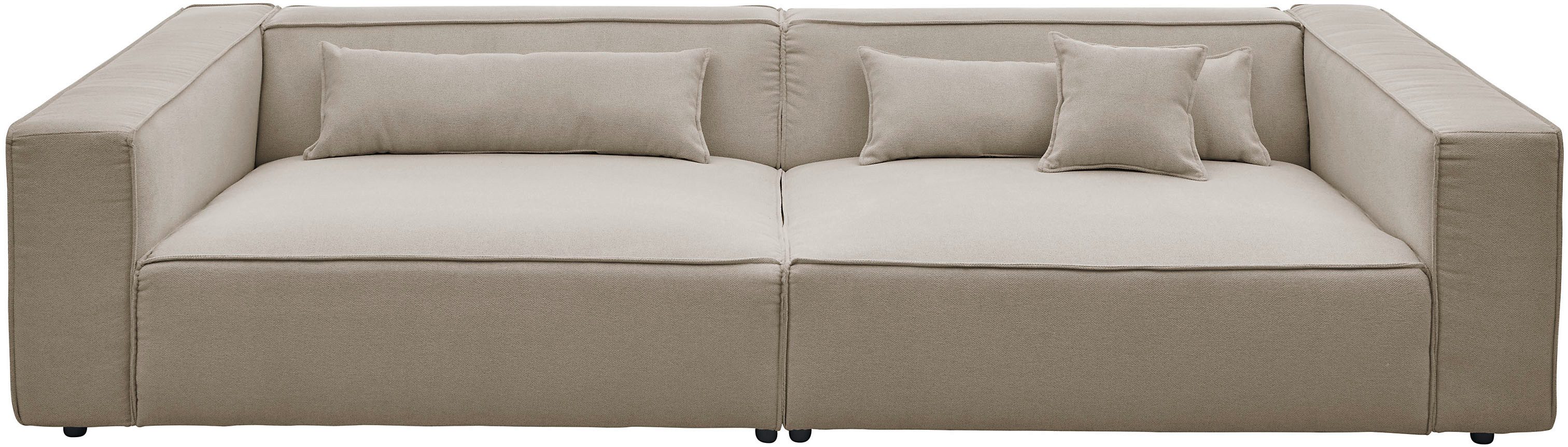 LeGer Home by Lena Gercke 3-Sitzer PIARA XXL, Sofa mit Kedernaht in Cord, L günstig online kaufen