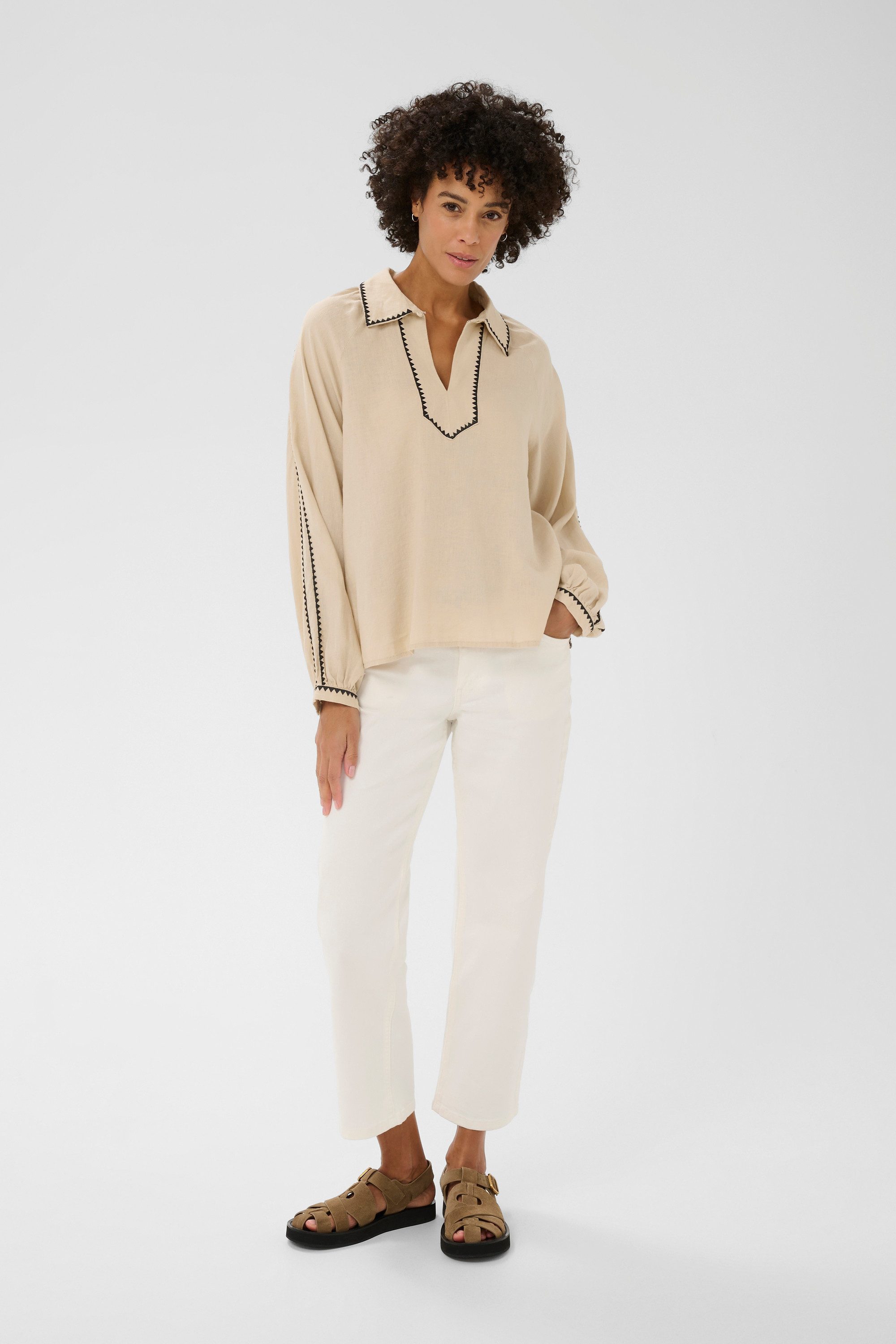 Part Two Langarmbluse Langarm-Bluse AimyPW