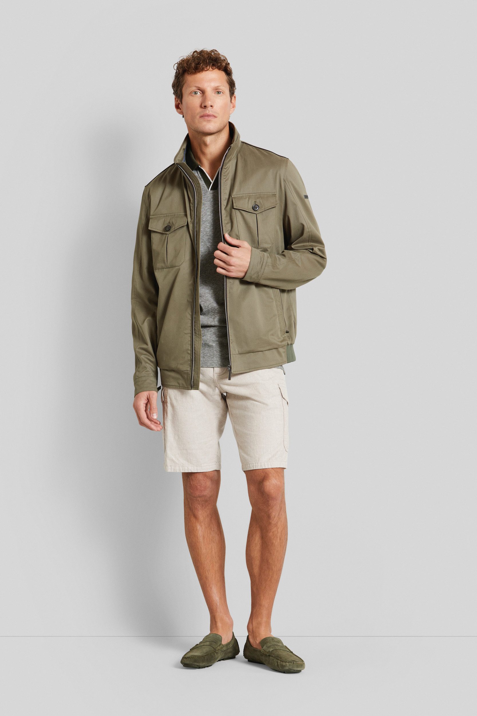 bugatti Blouson mit aufgesetzter Brusttasche
