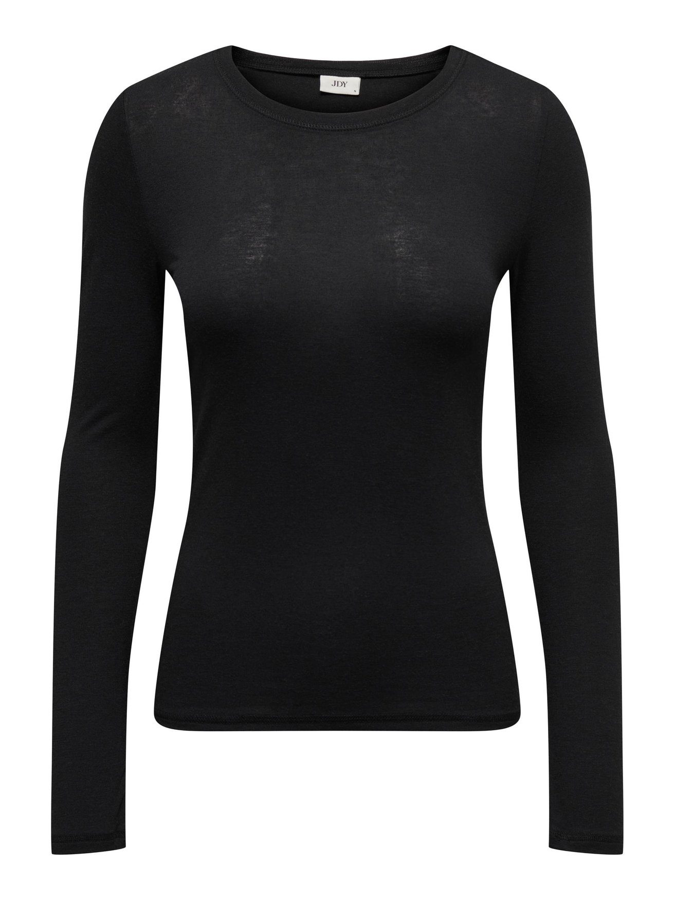 JACQUELINE de YONG T-Shirt Langarm Shirt Dünner Basic Pullover JDYSUMA 6403 in Schwarz-2