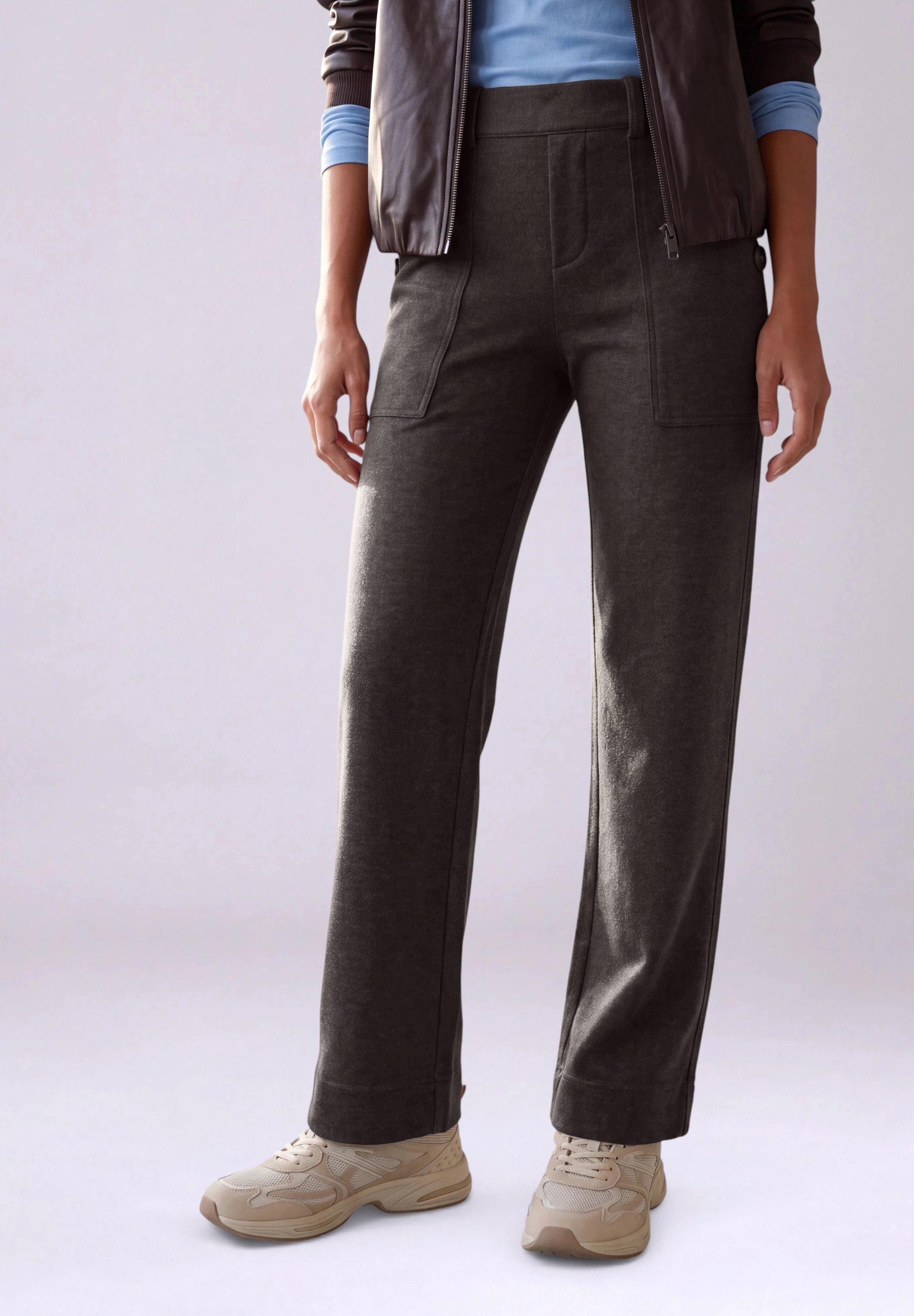 STREET ONE STUDIO Stoffhose mit Elastikbund