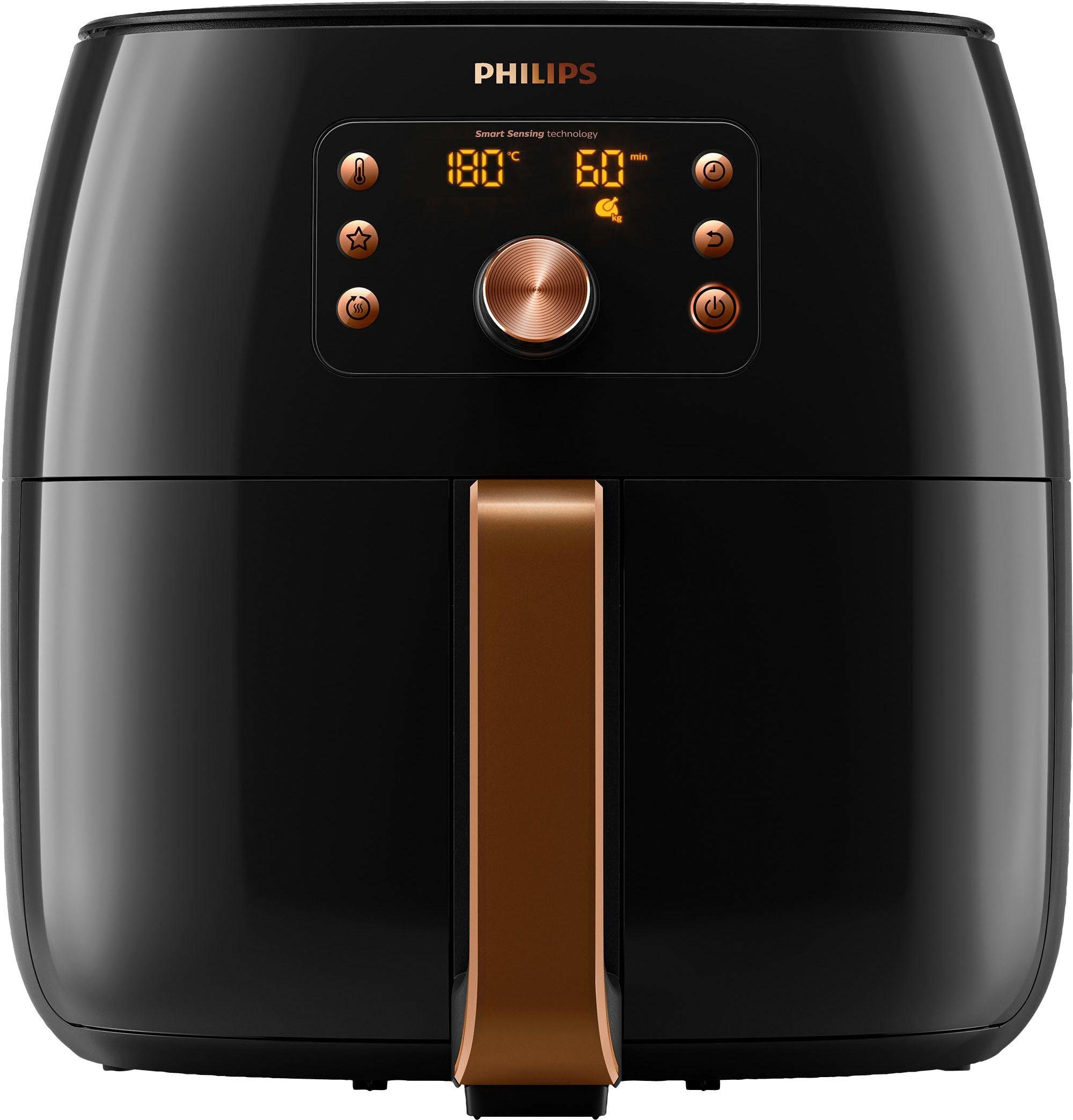 Philips Heißluftfritteuse HD9860/90 Airfryer Permium XXL, 2225 W, mit Smart  Sensing Technologie, Fassungsvermögen 1,4kg, digitales Display online  kaufen | OTTO