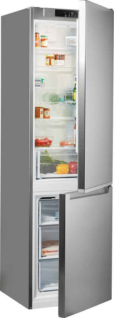 BAUKNECHT Kühl Gefrierkombination KG StopFrost 201 A3+ IN, 201 cm hoch, 59,5 cm breit, 4 Jahre Herstellergarantie BAUKNECHT Kühl Gefrierkombination KG StopFrost 201 A3+ IN, 201 cm hoch, 59,5 cm breit, 4 Jahre Herstellergarantie