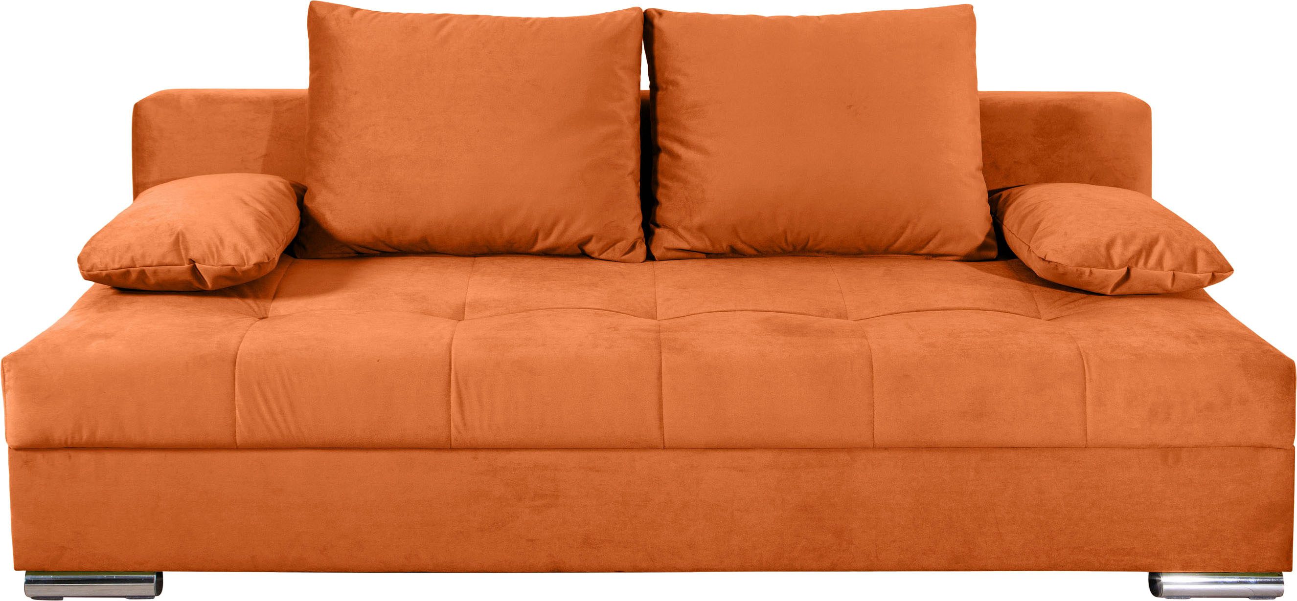 COLLECTION AB Schlafsofa Tania, B: 194 cm, Liegel. 140x194 cm, Bettfunktion & Bettkasten, Federkern