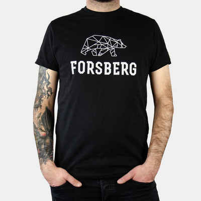 FORSBERG T-Shirt FORSBERG Rönsson T-Shirt mit Brustlogo