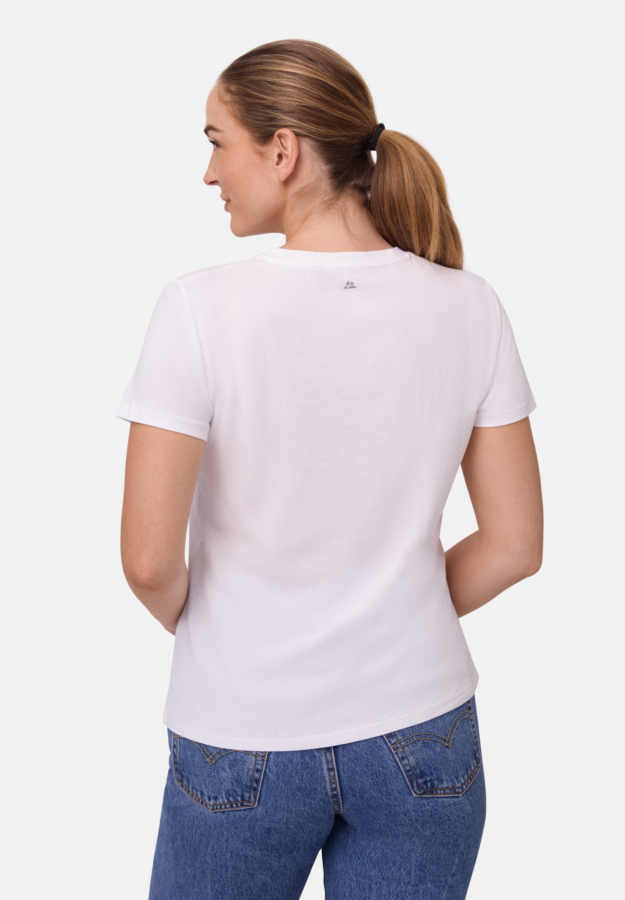 DANISH ENDURANCE T-Shirt V Damen (2er-Pack) aus Modal & Baumwolle, leicht & atmungsaktiv
