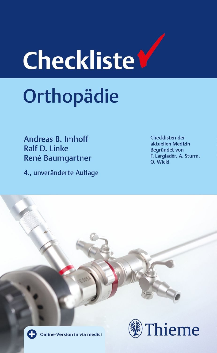 Sachbuch Checkliste Orthopädie diverse