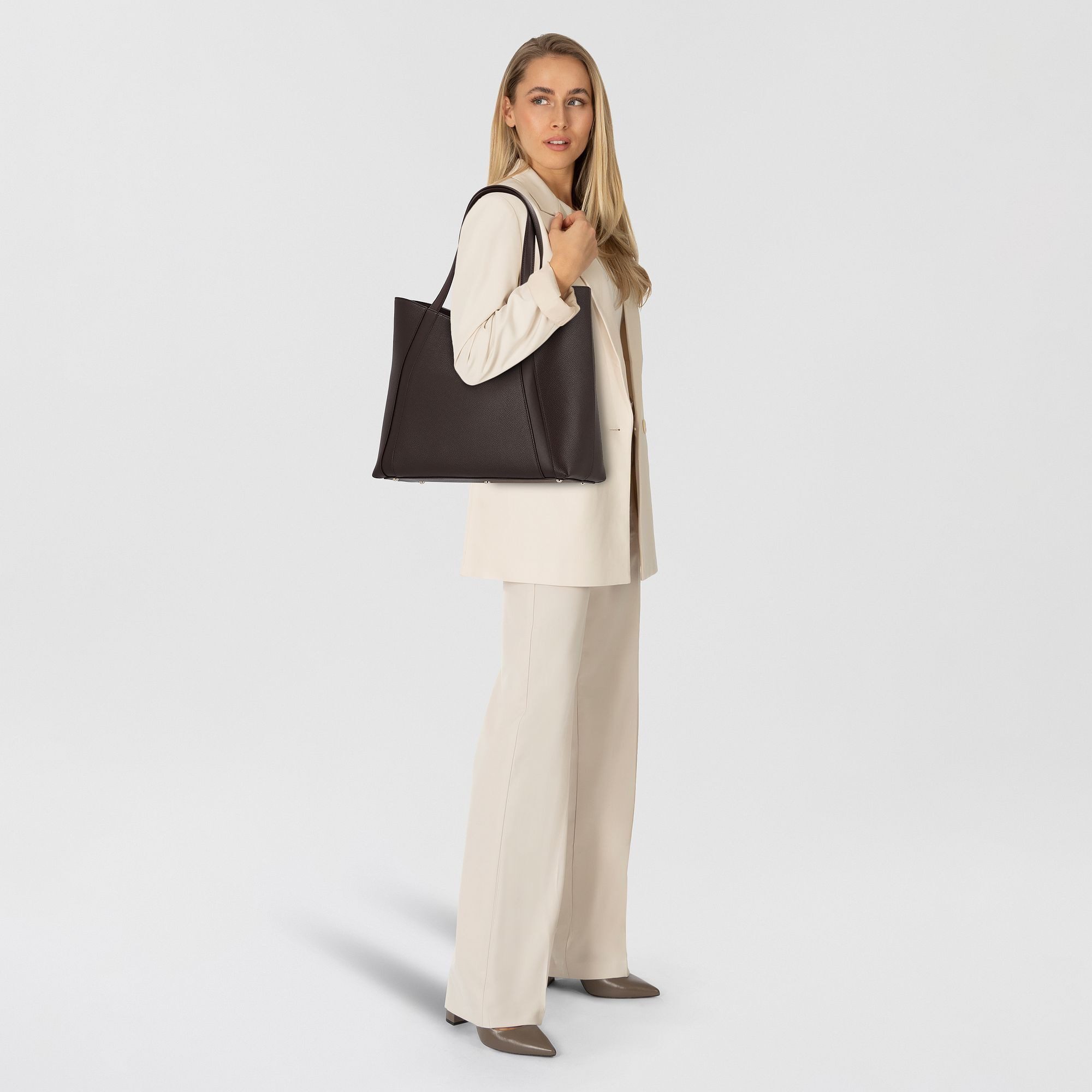 Furla Shopper Goccia, Leder