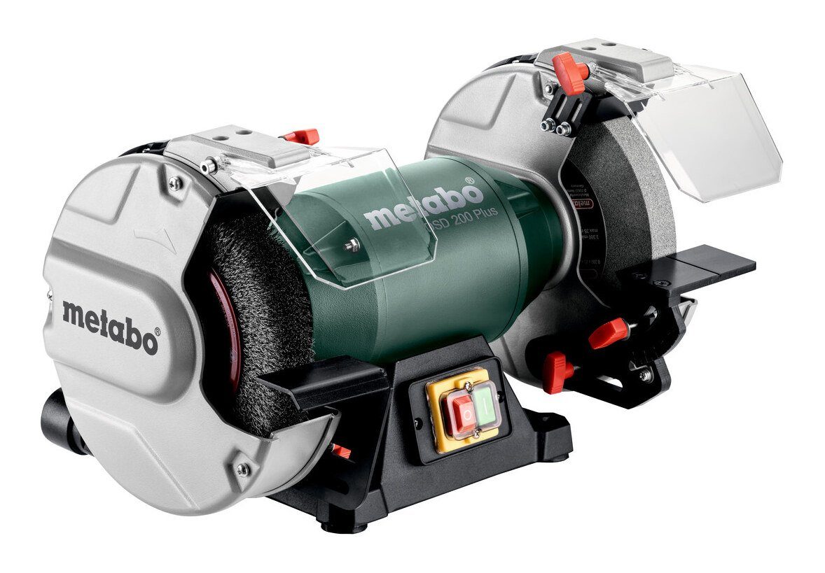 metabo Kombischleifer DSD 200 Plus, max. 2980 U/min, Doppelschleifmaschine im Karton