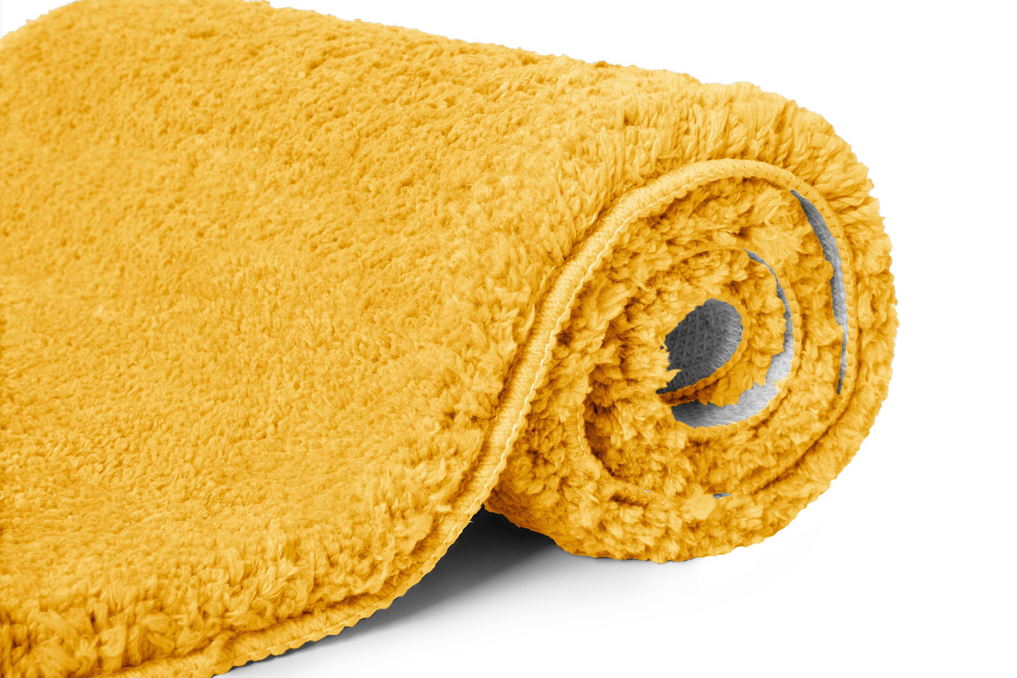 my home Badematte Sanremo, Badvorleger, Badezimmer Teppich, sehr weich, Höh günstig online kaufen