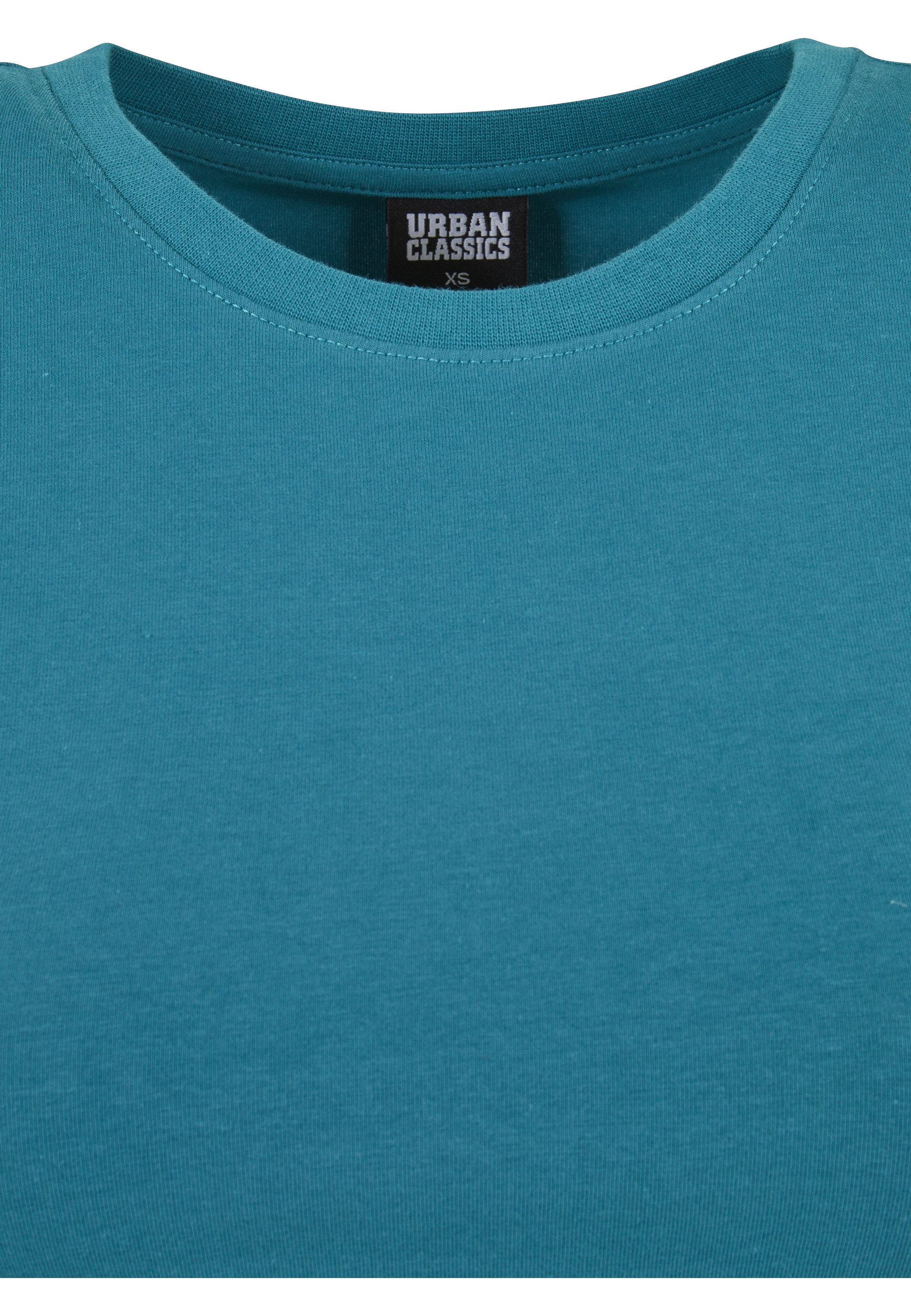 URBAN CLASSICS T-Shirt Urban Classics Damen Ladies Stretch Jersey Cropped Tee (1-tlg)
