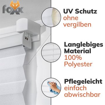 Plissee Plissee Klemmfix creme 35x100 cm, Foxx