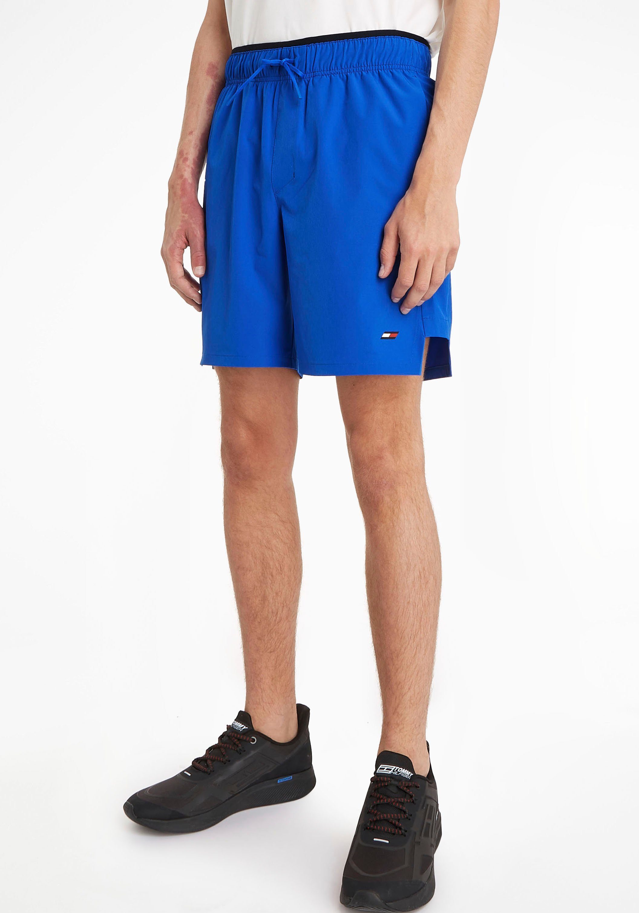 Tommy Hilfiger Sport Trainingsshorts Sport Essential Training-Shorts blau