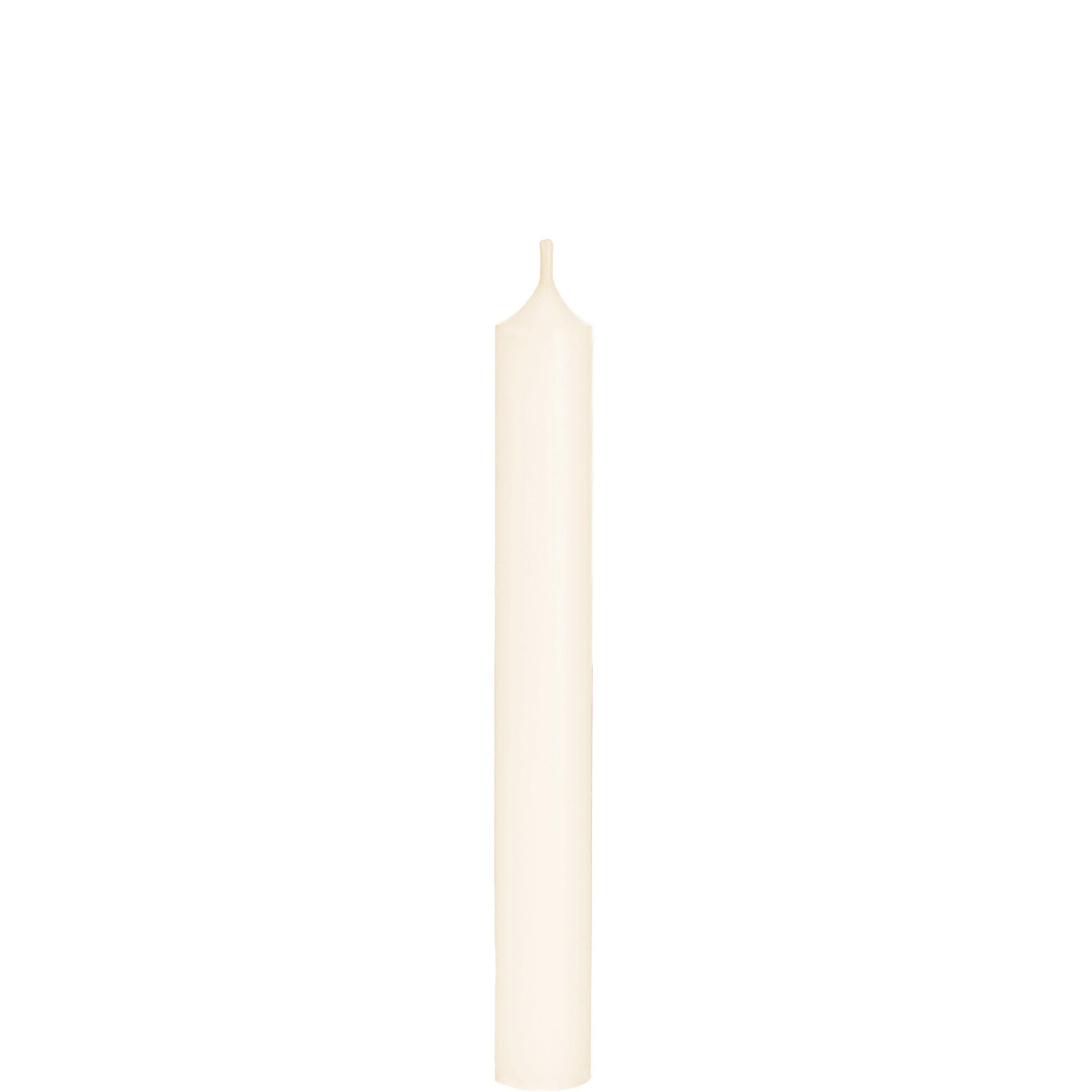 1 KUGELKERZE D 8 cm GELB DURCHGEFÄRBT kein Aroma Material Wachs