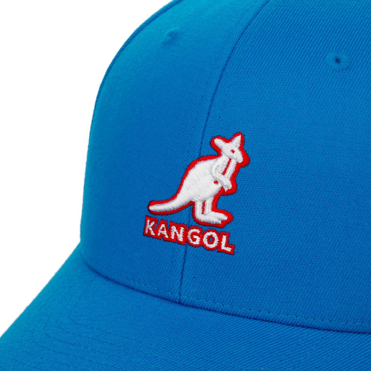 Kangol royalblau (1-St) Basecap geschlossen Cap Baseball Hinten
