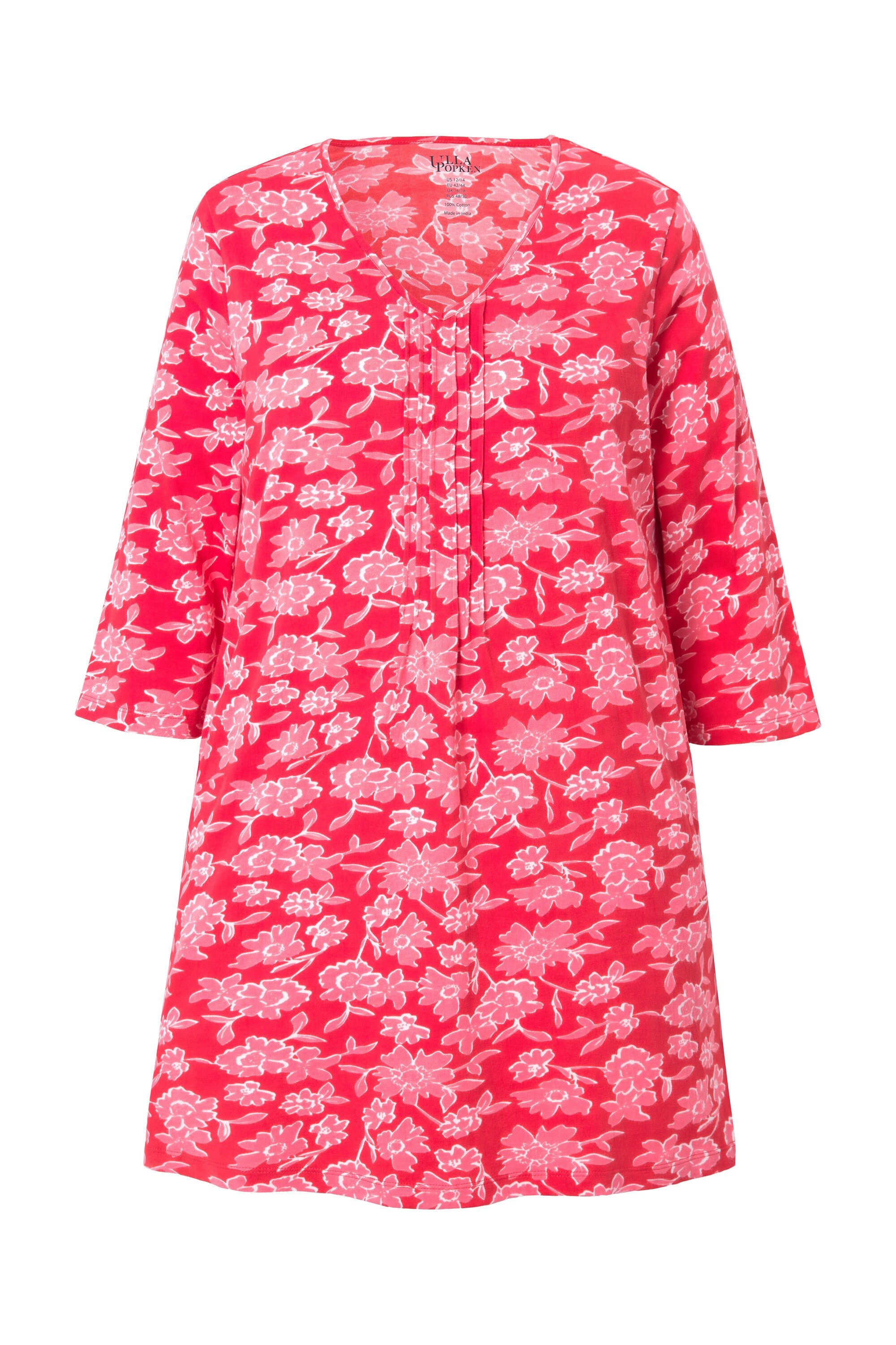 Ulla Popken Longshirt Longshirt Biesen A-Linie günstig online kaufen