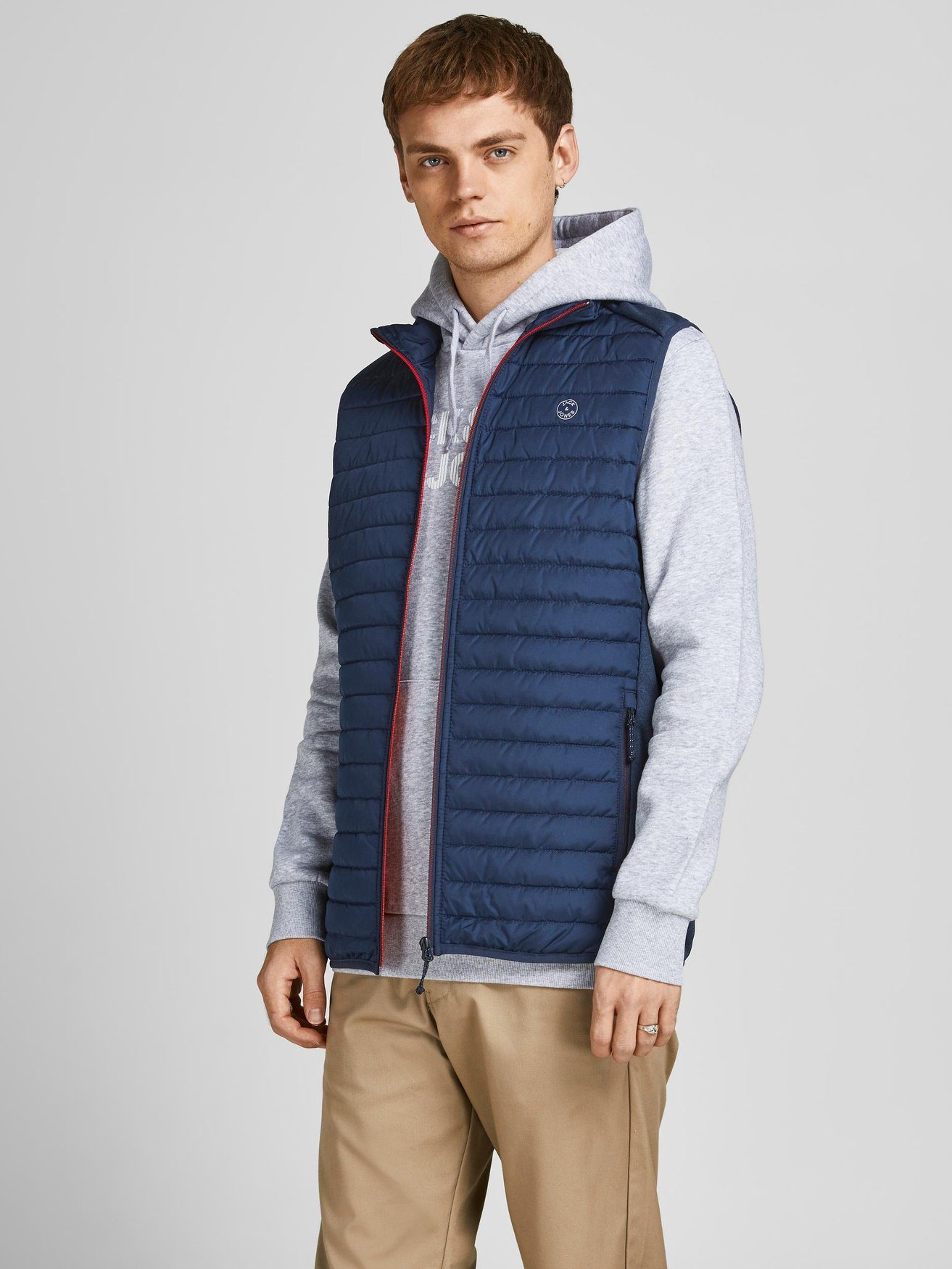 Jack & Jones Funktionsweste Stepp Übergangs ohne Ärmel JJEMULTI JJEMULTI BO günstig online kaufen