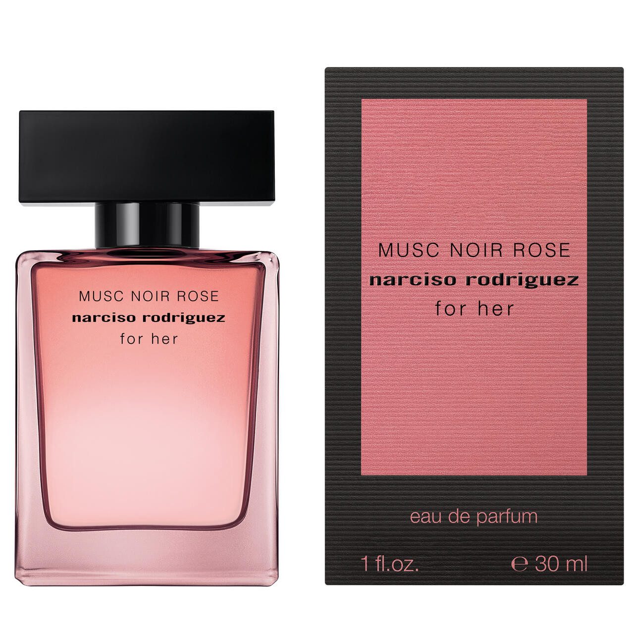 Narcisco Rodriguez Eau de Parfum For Her Musc Noir Rose EdP Nat. Spray, Damenduft, Amber-floral
