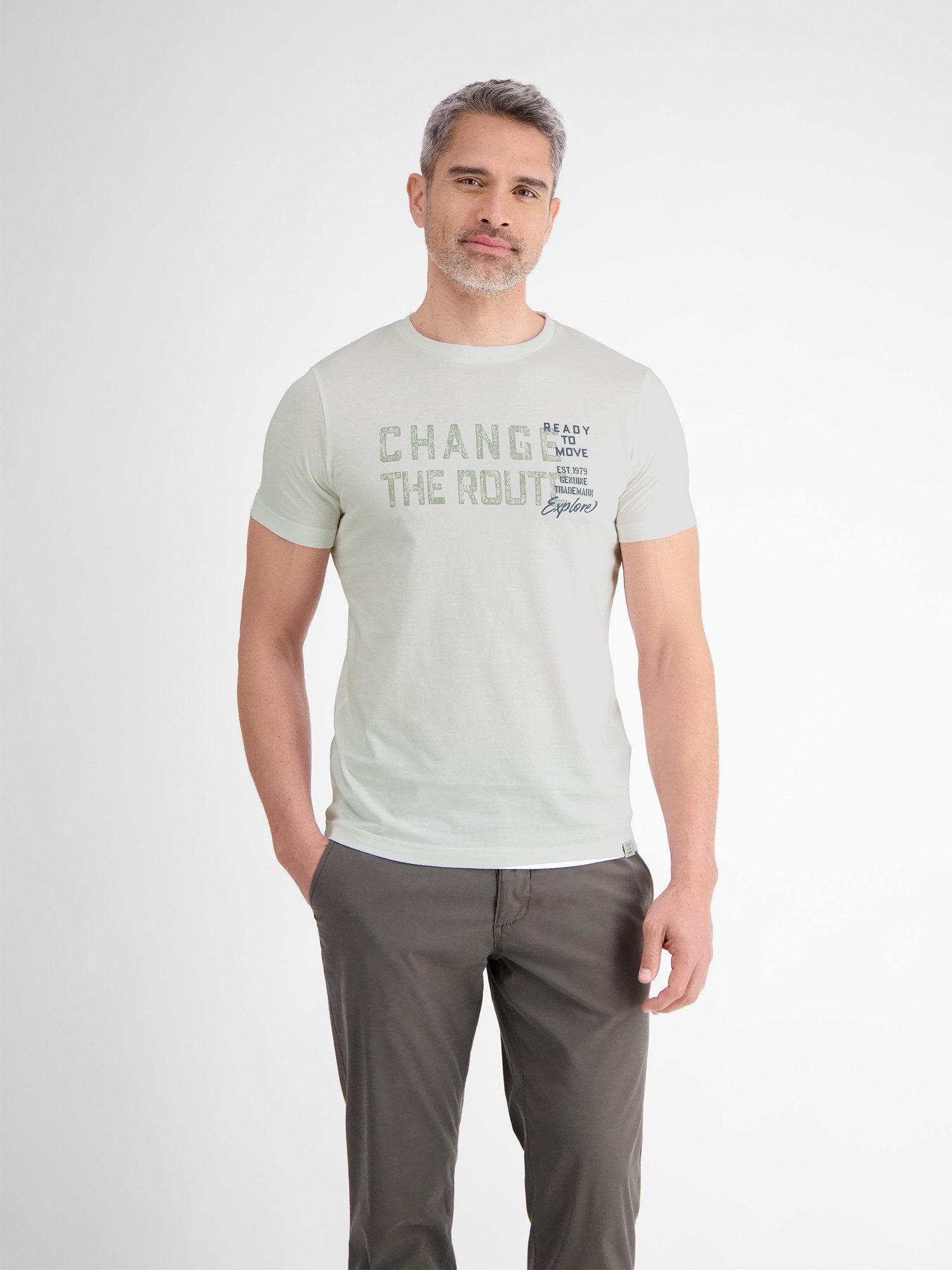 LERROS T-Shirt LERROS Unifarbenes T-Shirt mit günstig online kaufen