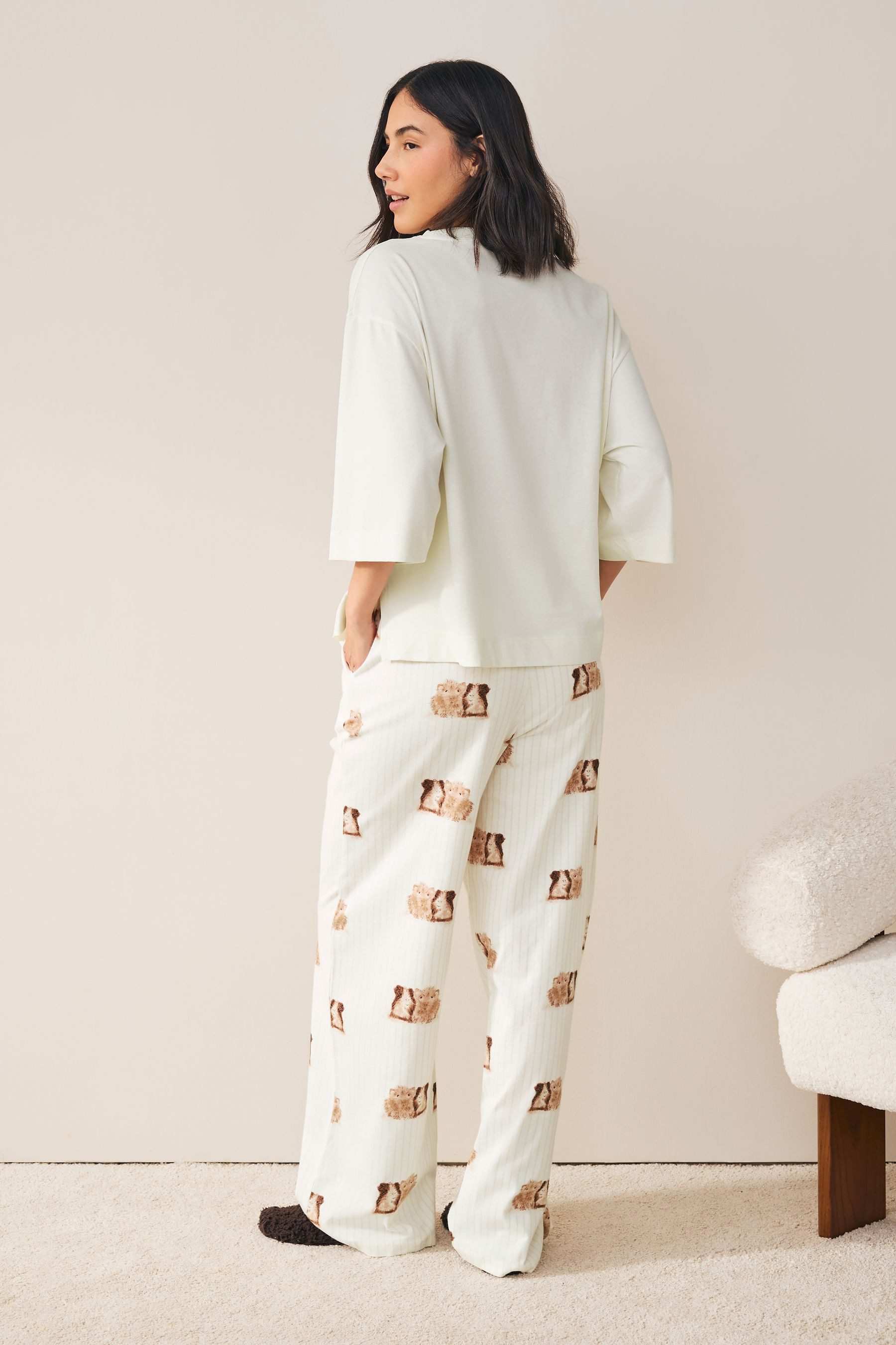 Next Pyjama Kurzärmeliger Baumwoll-Pyjama (2 tlg) günstig online kaufen