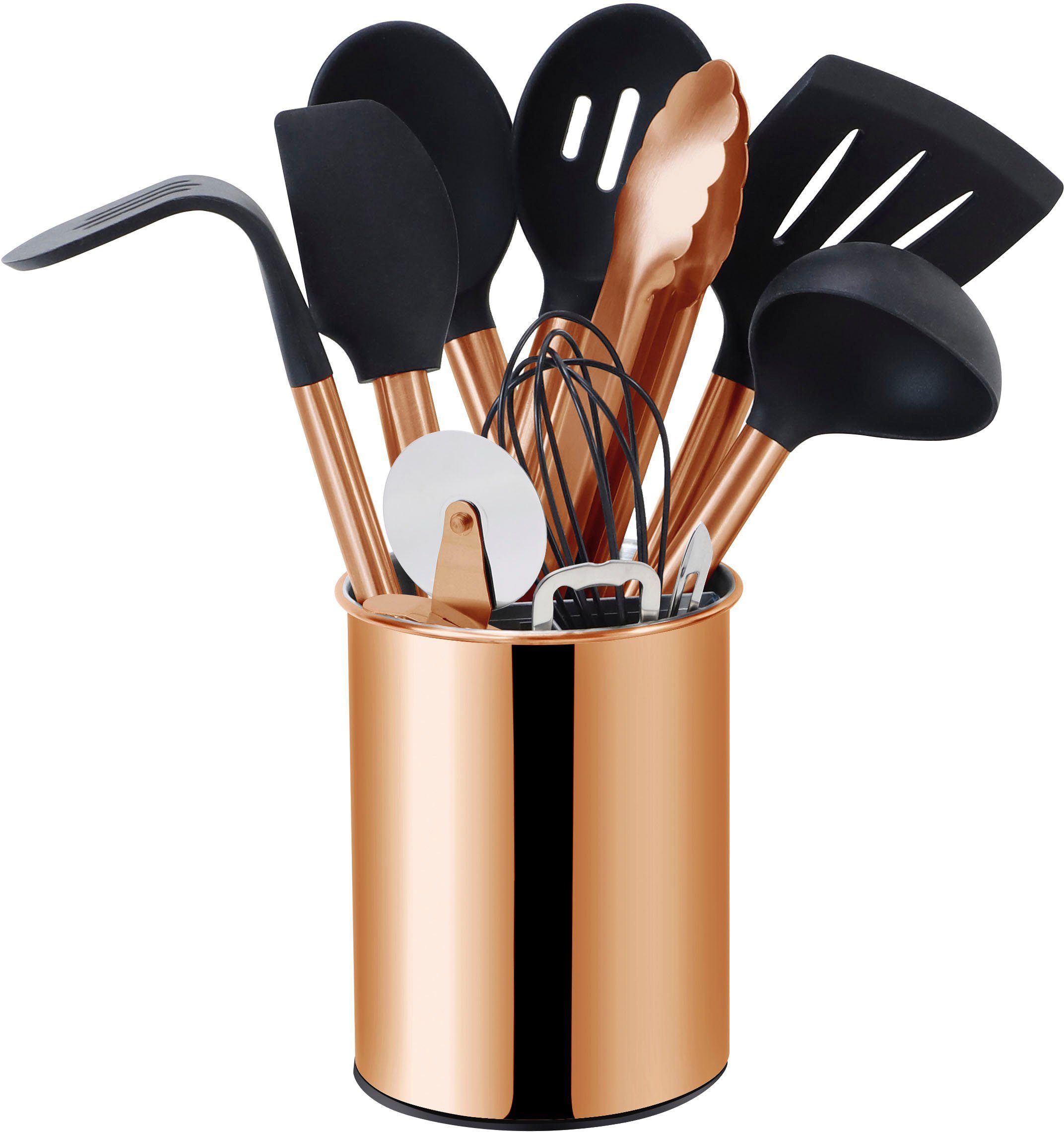 ECHTWERK Küchenorganizer-Set, (Set, 12-tlg), Kochbesteck mit Edelstahlgriff günstig online kaufen