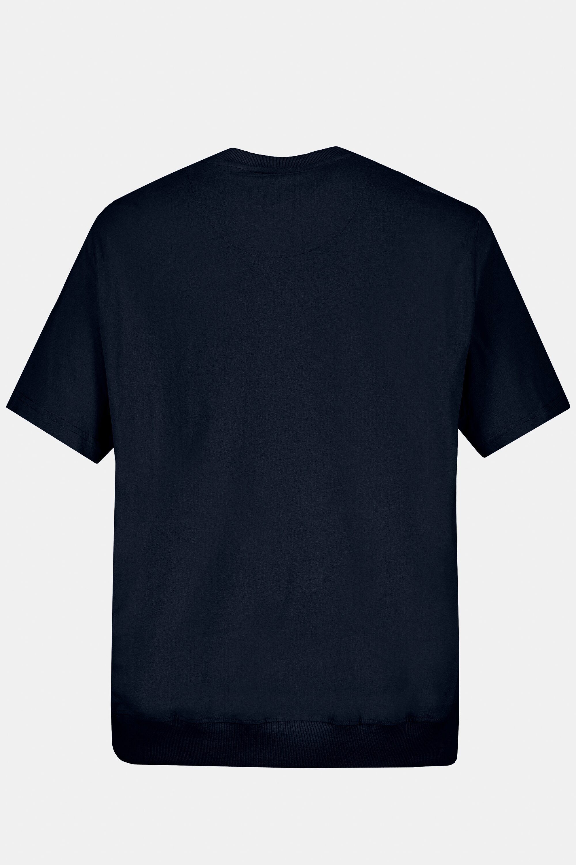 bis JP1880 T-Shirt T-Shirt Bauchfit XXL Basic Halbarm marine dunkel 10XL