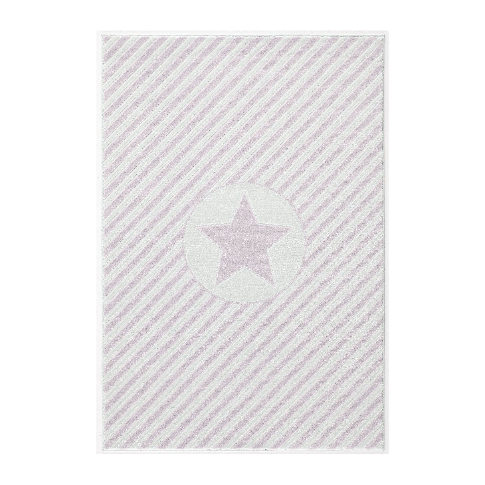 180 x 200 cm Spirella Textil Alina Grey 180x200 cm Duschvorhang Stoff grau-pink