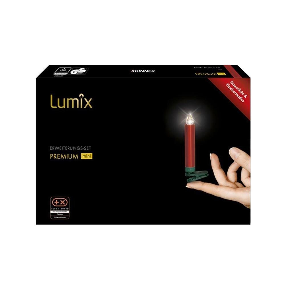 Krinner LED-Kerze Lumix Premium mini 6er
