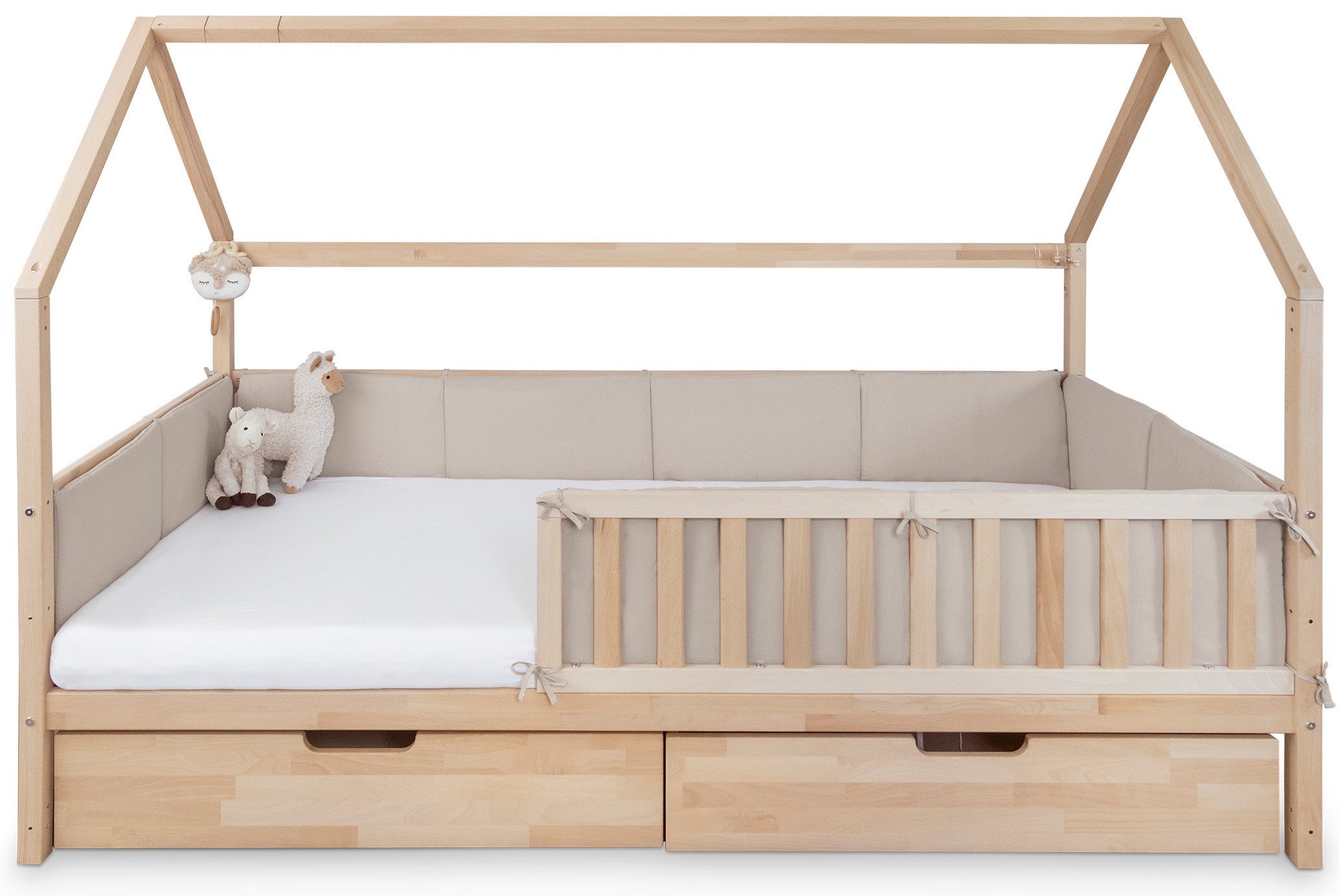 Ehrenkind Bettumrandung 4 tlg für Kinderbett hochwertig verarbeitet, (Bettu günstig online kaufen