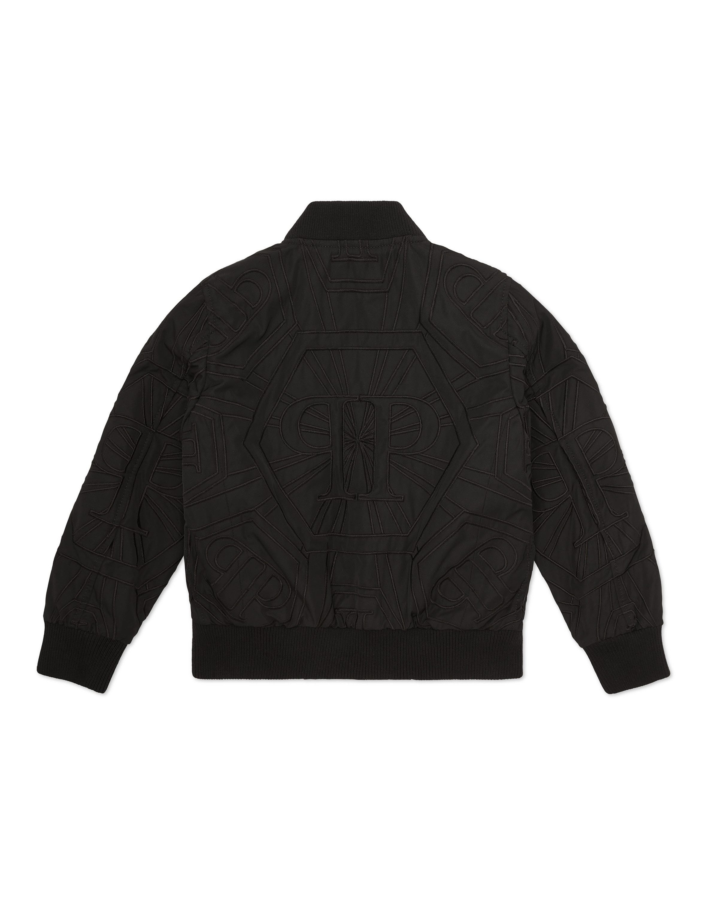 PHILIPP PLEIN Lederjacke Monogram