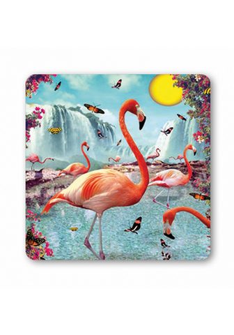 LOGOSHIRT Подставки с красивый Flamingo-Print