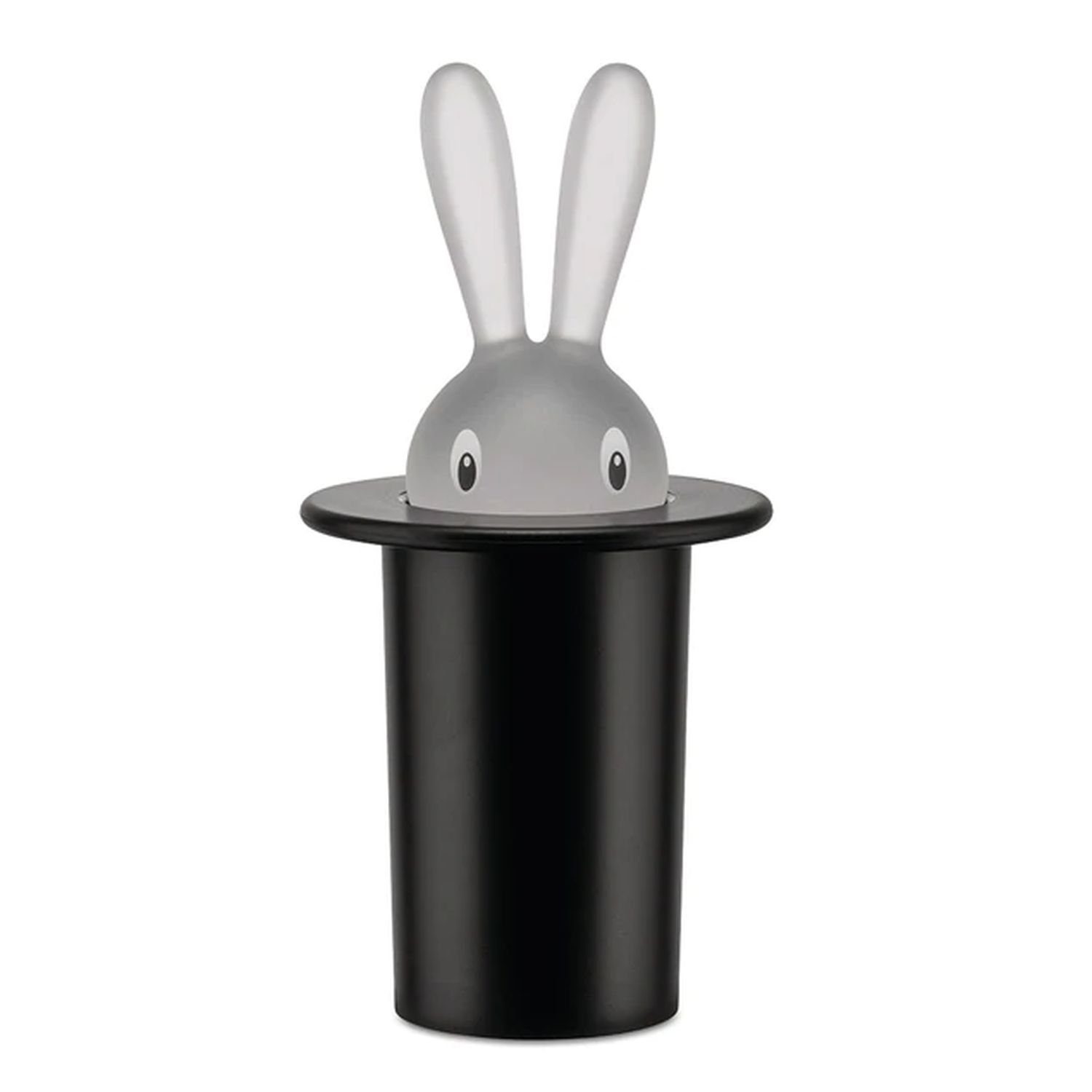 Alessi Zahnstocherspender Magic Bunny Schwarz