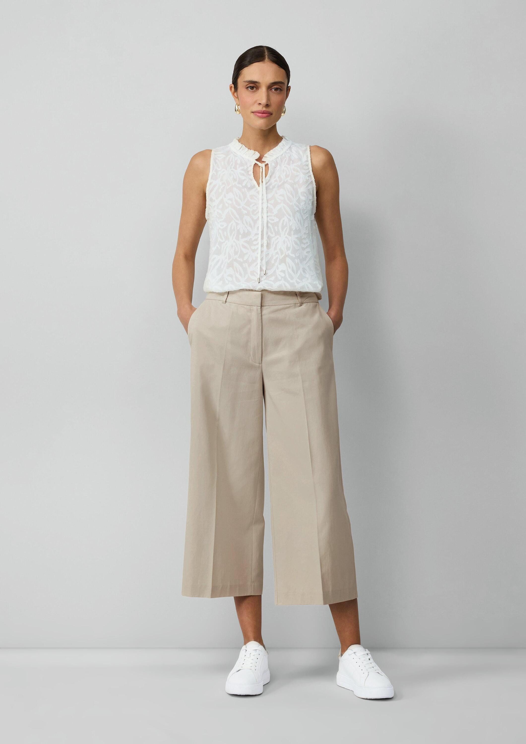 s.Oliver Culotte Hose Culotte mit Wide Leg günstig online kaufen