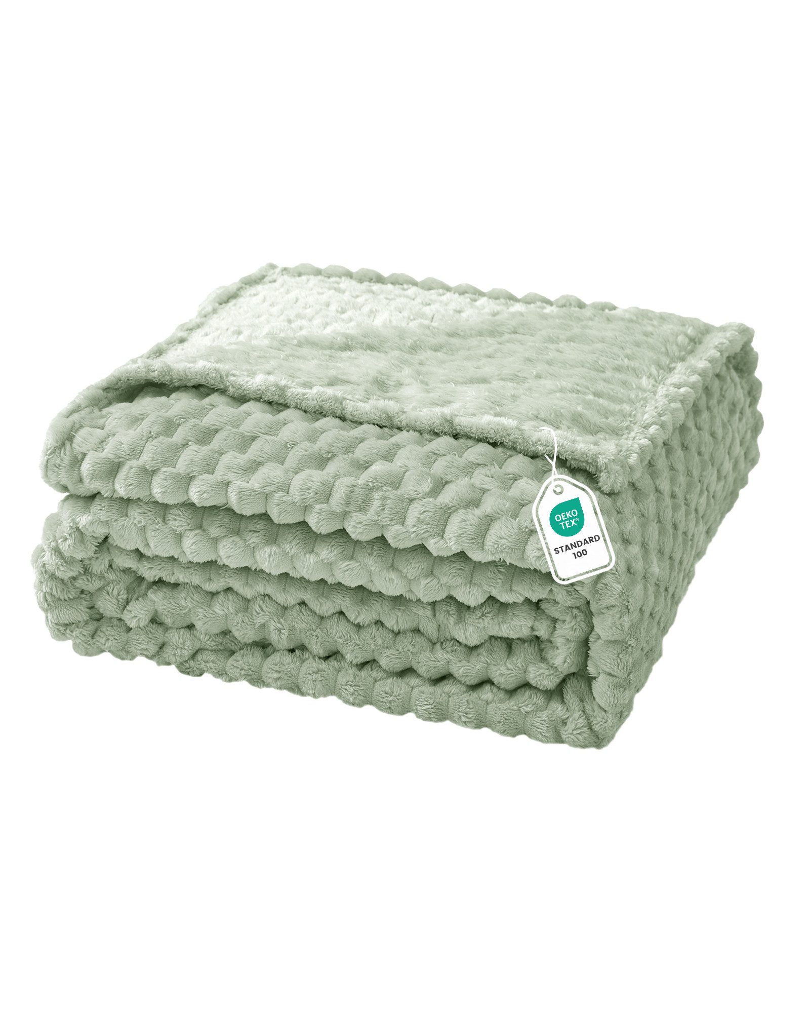 Wohndecke Kuschelige Flanelldecke weich und flauschig, als Tages- oder Sofadecke, Good Nite, Kuscheldecke, Pflegeleicht, hautfreundlich, Tagesdecke, Reisen, Bett