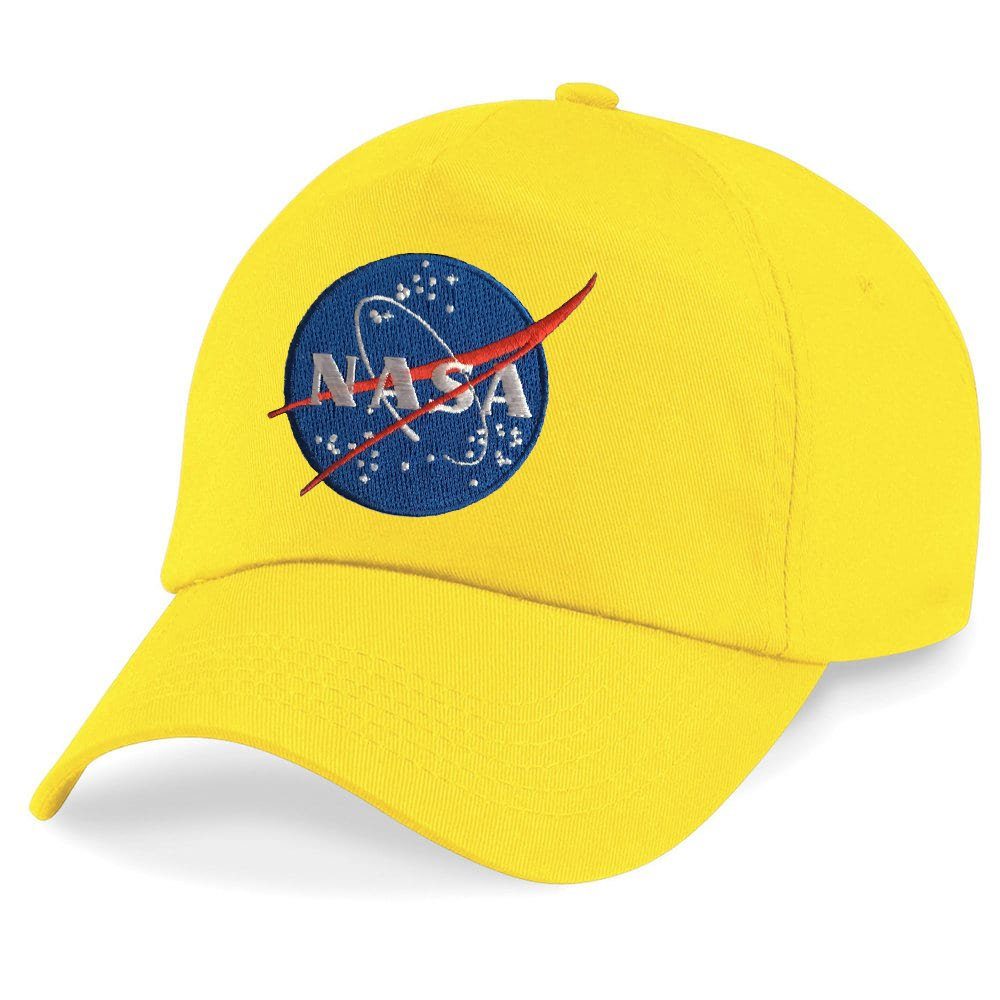 Mond Mars Baseball Blondie Patch Size Apollo X Kinder Space Nasa Cap & Astronuat Brownie One Gelb Stick