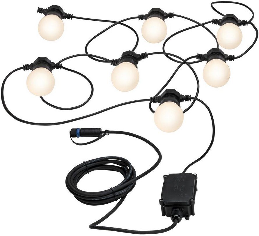 Outdoor LED-Lichterkette Plug Paulmann & Lichterkette Shine