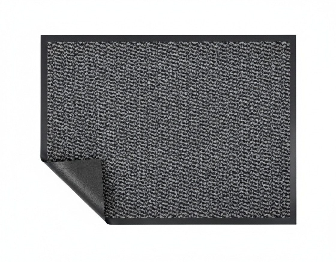 Roysson Home Fußmatte 90 x 60 cm Schmutzfangmatte Türmatte Sauberlaufmatte Läufer, Rechteckig, Höhe: 8 mm, rutschfest, schmutzfangend, feuchtigkeitsaufnehmend, pflegeleicht