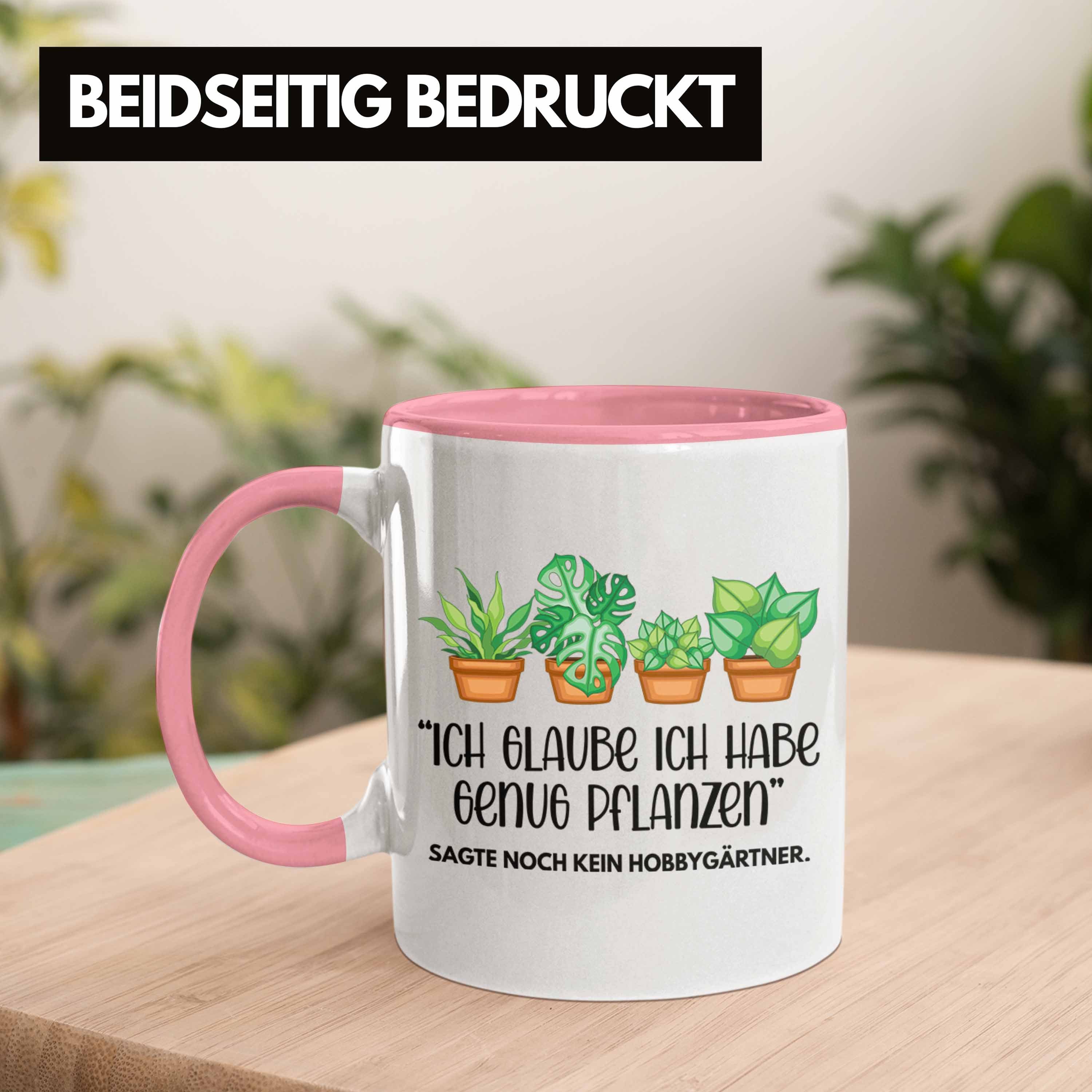 Tasse Habe Rosa Ich Kaffeetasse Ich Trendation Oma - Genug Geschenk Hobbygärtner Opa Trendation Geschenk Glaube Gärtner Pflanzen Tasse