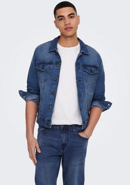 ONLY & SONS Jeansjacke ONSCOIN MID. BLUE 4333 JACKET