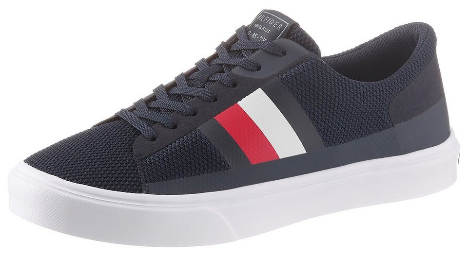 Tommy Hilfiger Logo Knit Sock Sneakers in Red — BAMBINIFASHION.COM