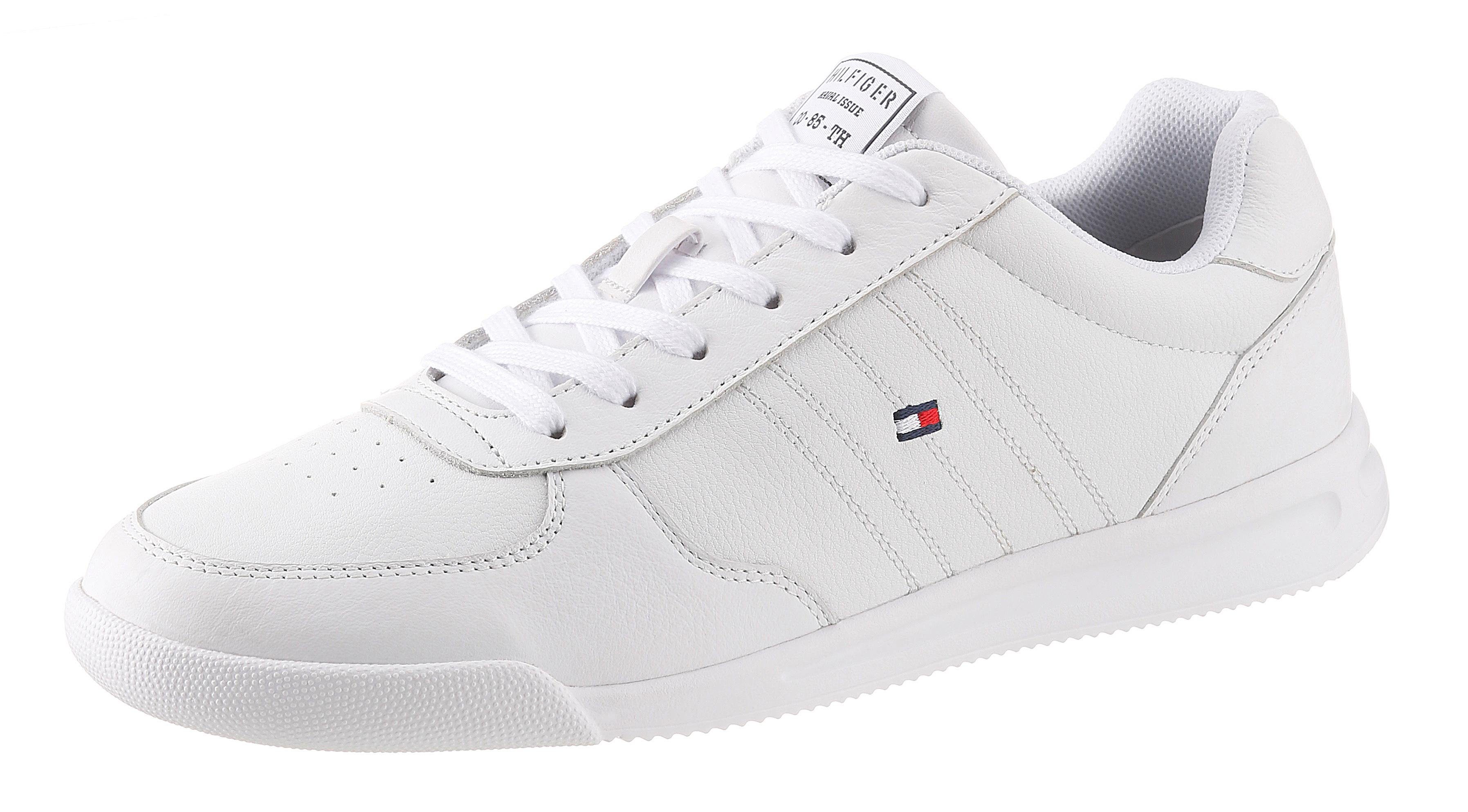 lightweight leather sneaker tommy hilfiger