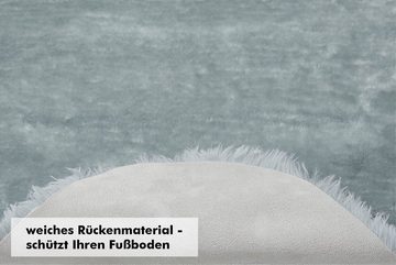 Fellteppich Lamm Fellimitat, Andiamo, rund, Höhe: 20 mm, Kunstfell, sehr weicher Flor, waschbar